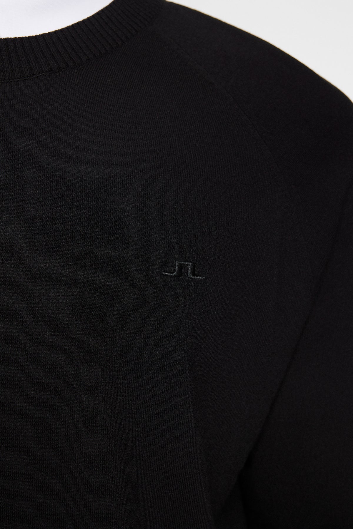 Henry Knitted Sweater in Black by J.Lindeberg
