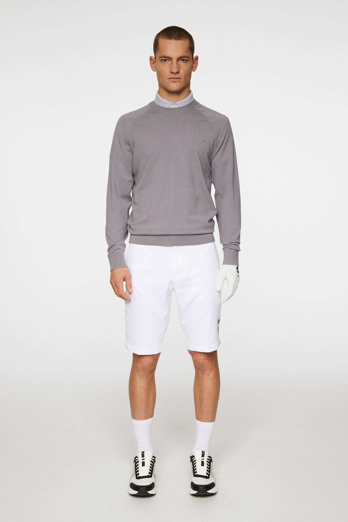 Henry Knitted Sweater in Night Owl by J.Lindeberg