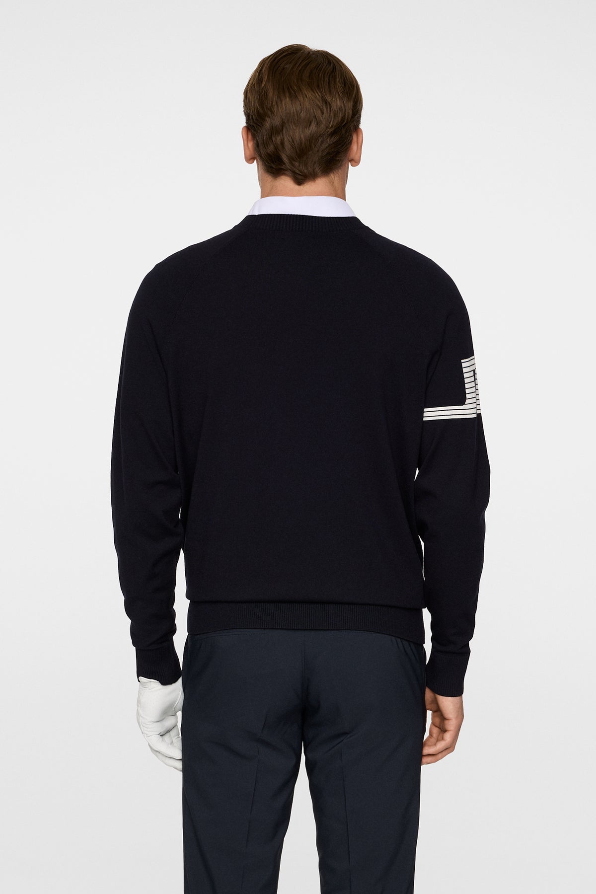 Heath Knitted Sweater in JL Navy by J.Lindeberg