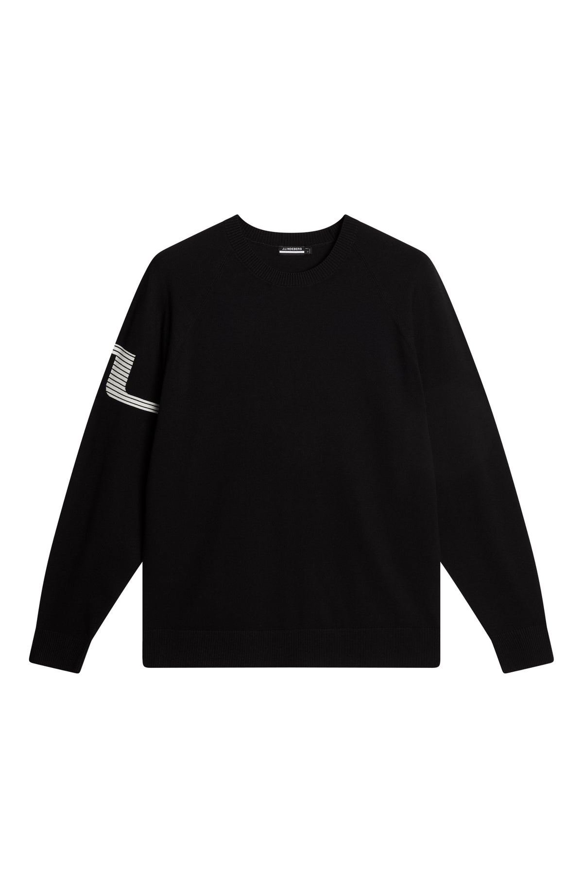 Heath Knitted Sweater in Black by J.Lindeberg