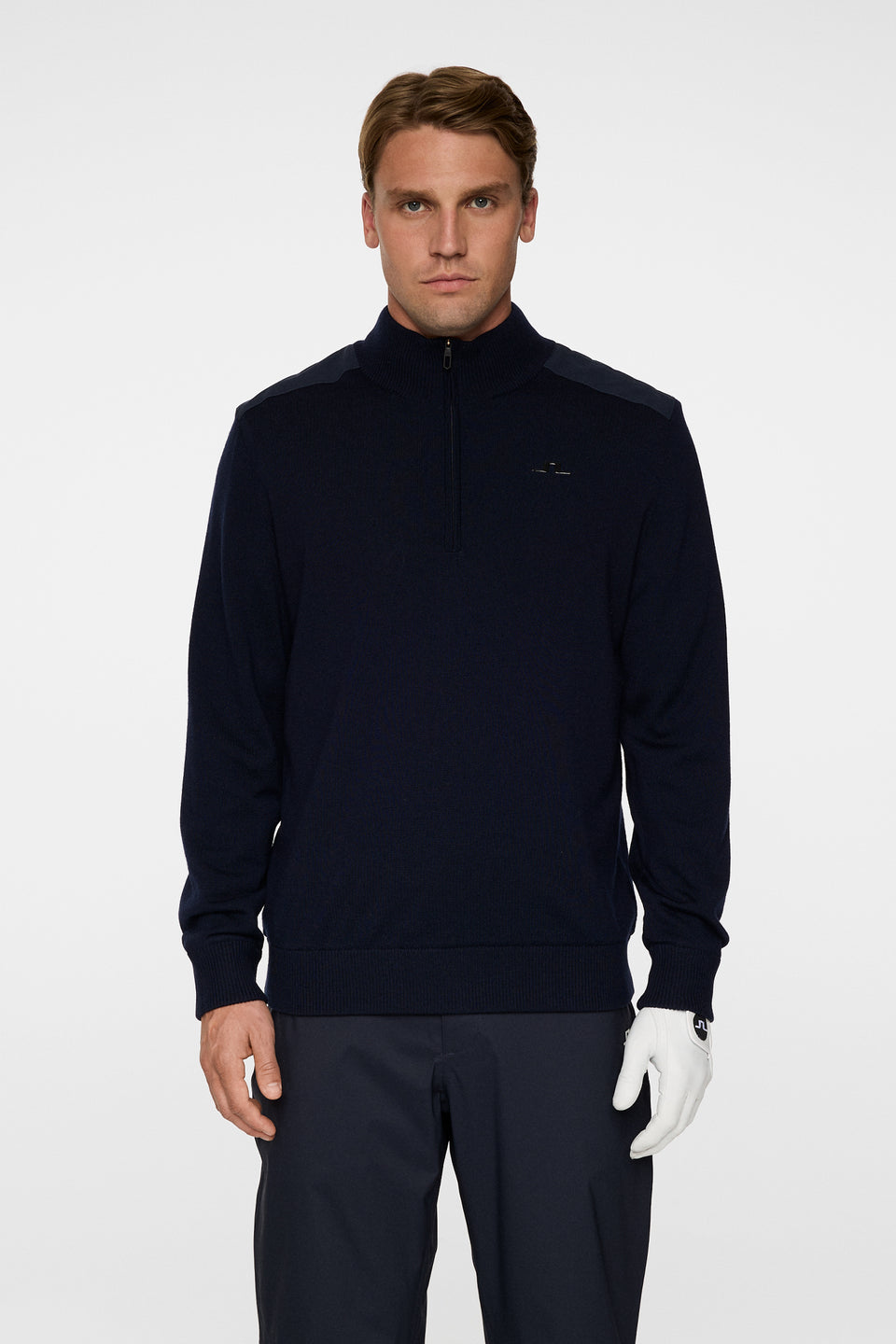 Jeffrey Windbreaker Sweater / JL Navy