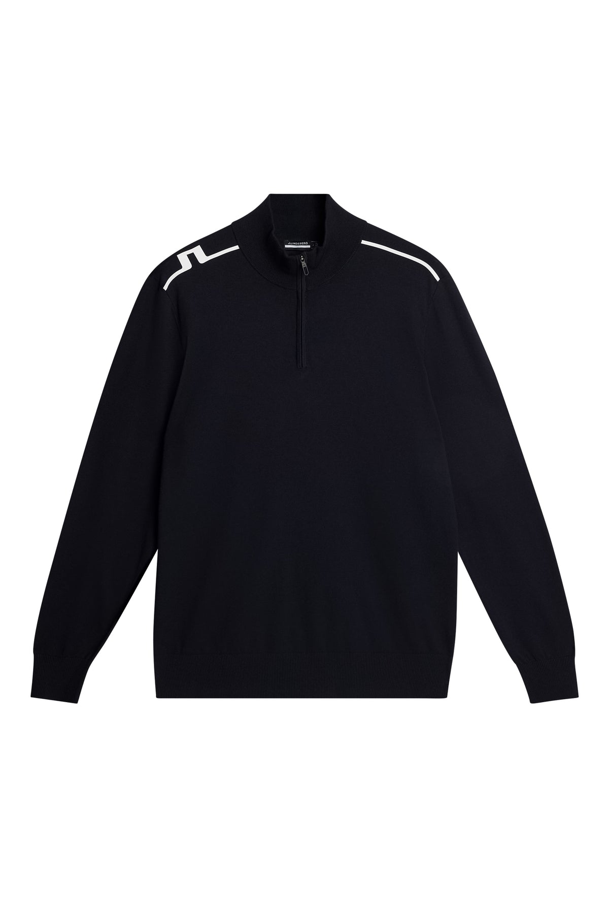 Mac Knitted Zip Sweater in JL Navy by J.Lindeberg