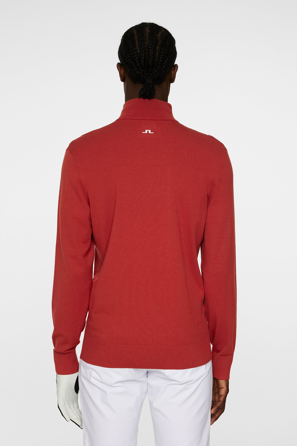 Mac Knitted Zip Sweater in Bossa Nova by J.Lindeberg