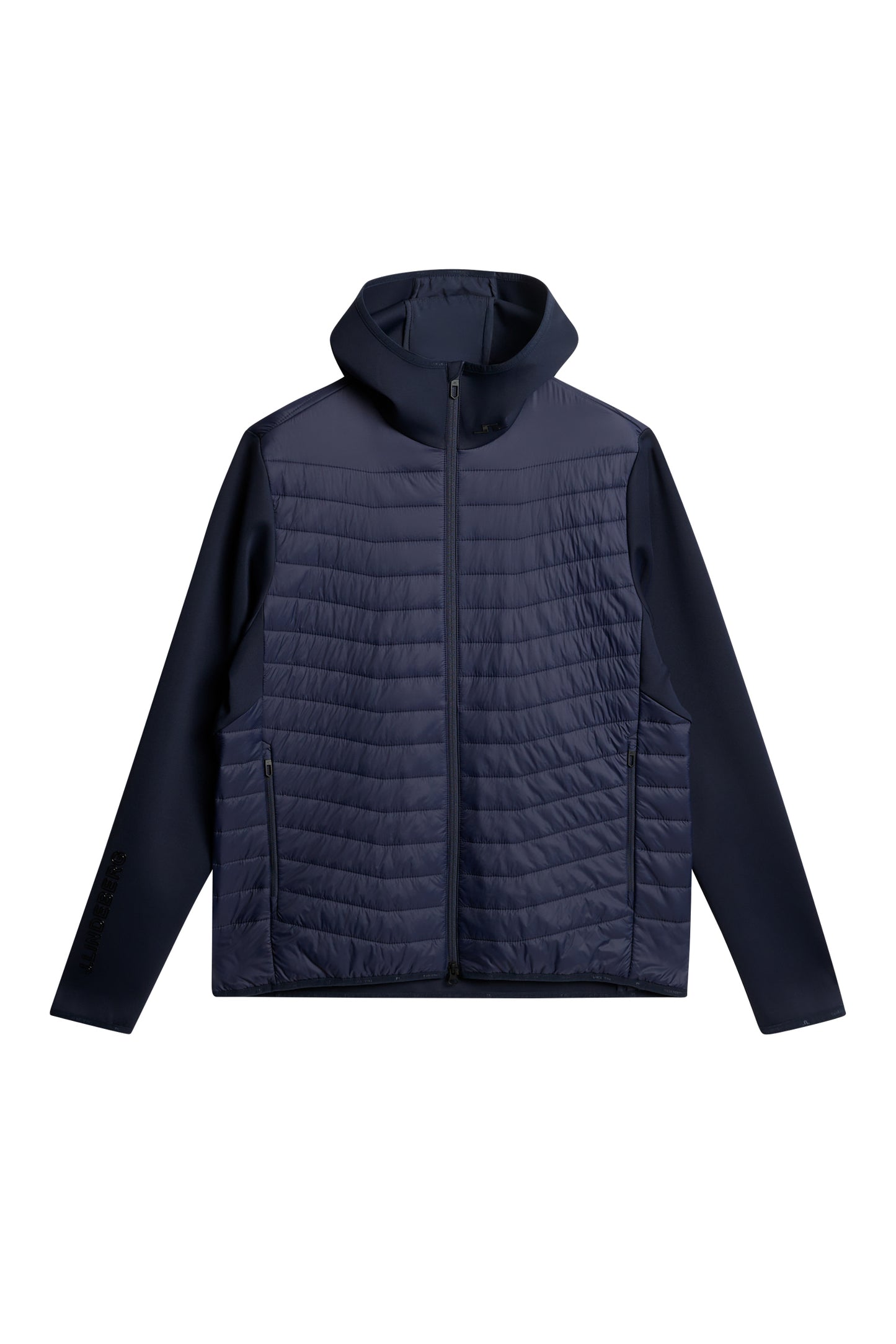 Holden Quilt Hybrid Hood in JL Navy by J.Lindeberg