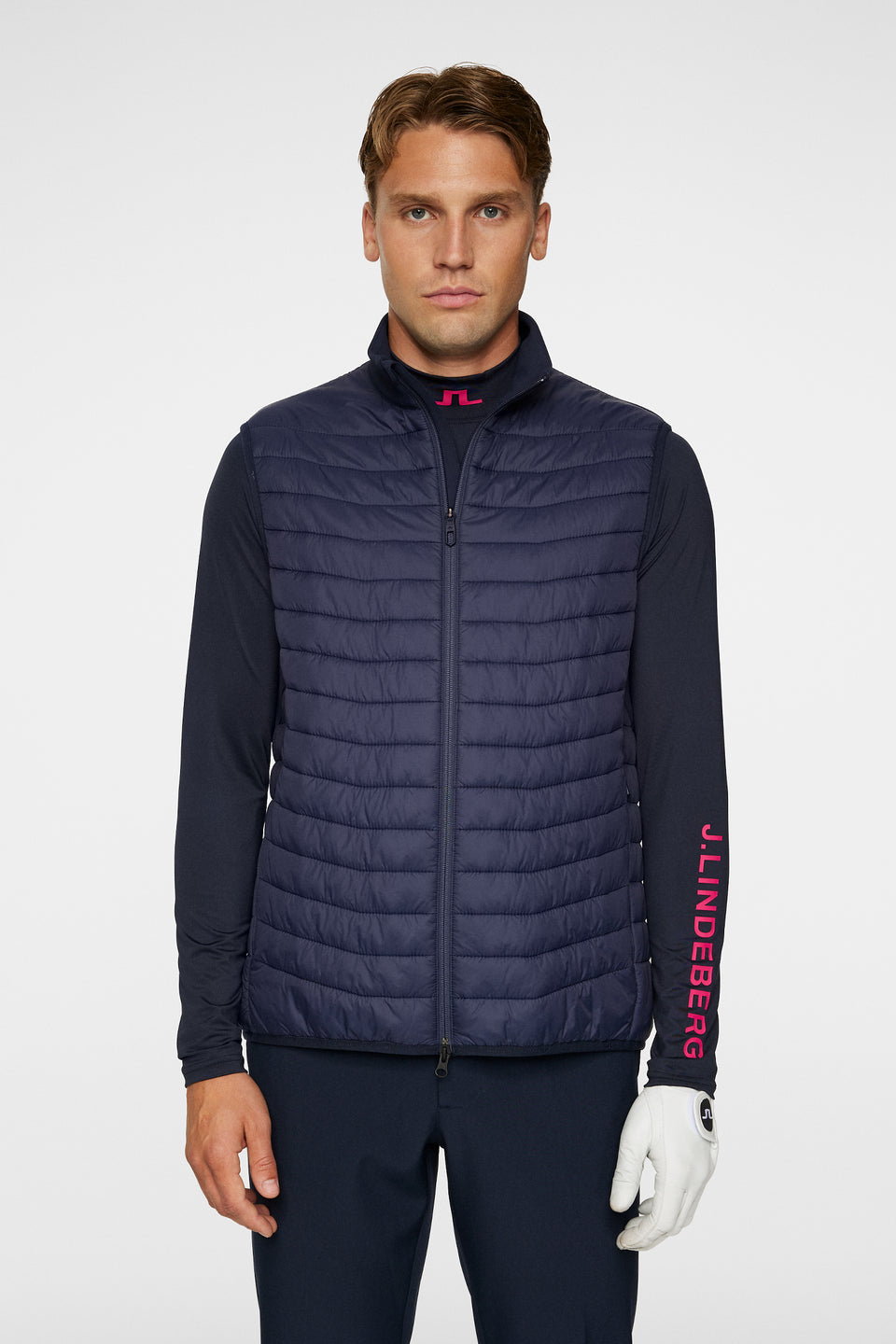 Holden Quilt Hybrid Vest / JL Navy