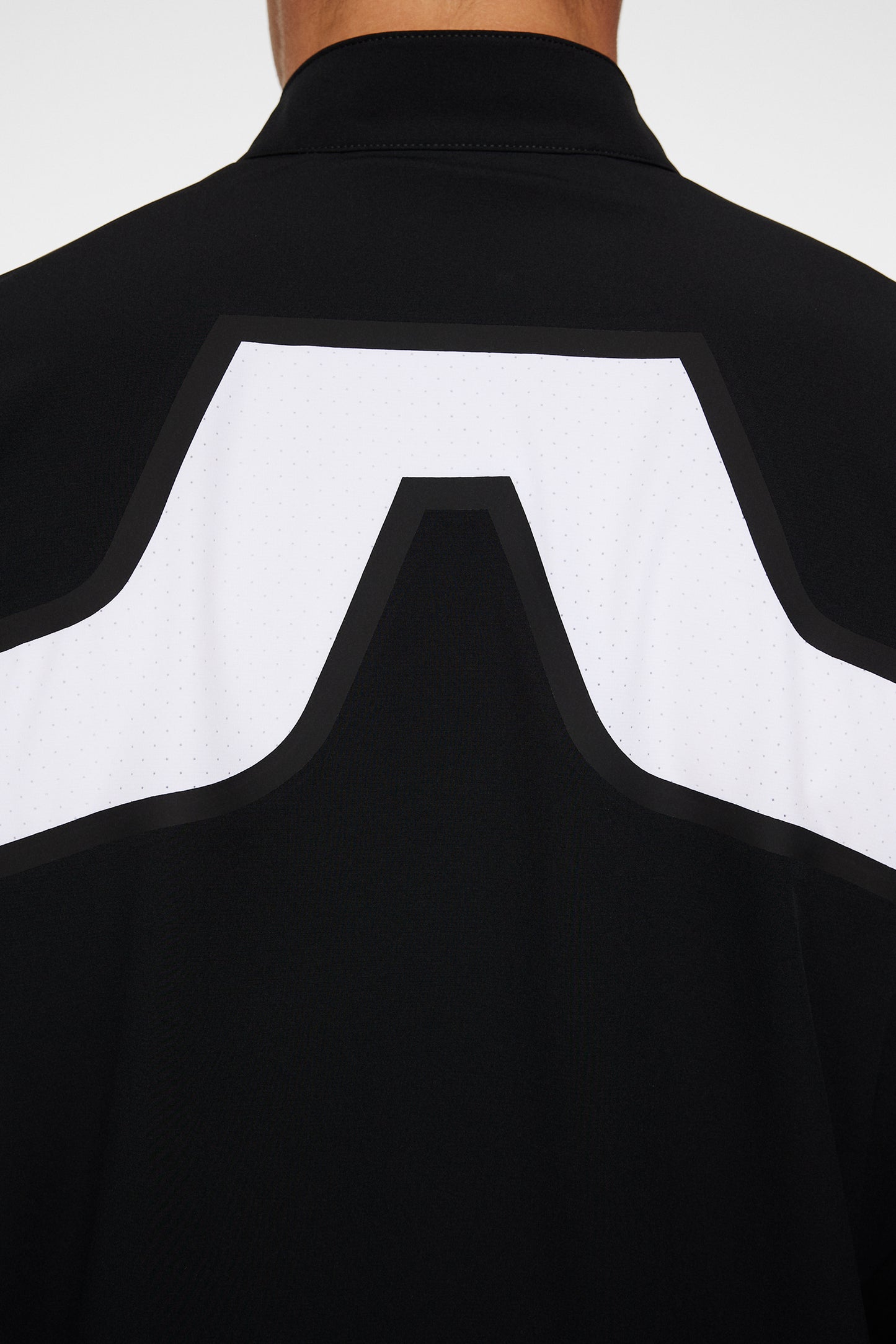 KV Hybrid Golf Jacket in Black by J.Lindeberg