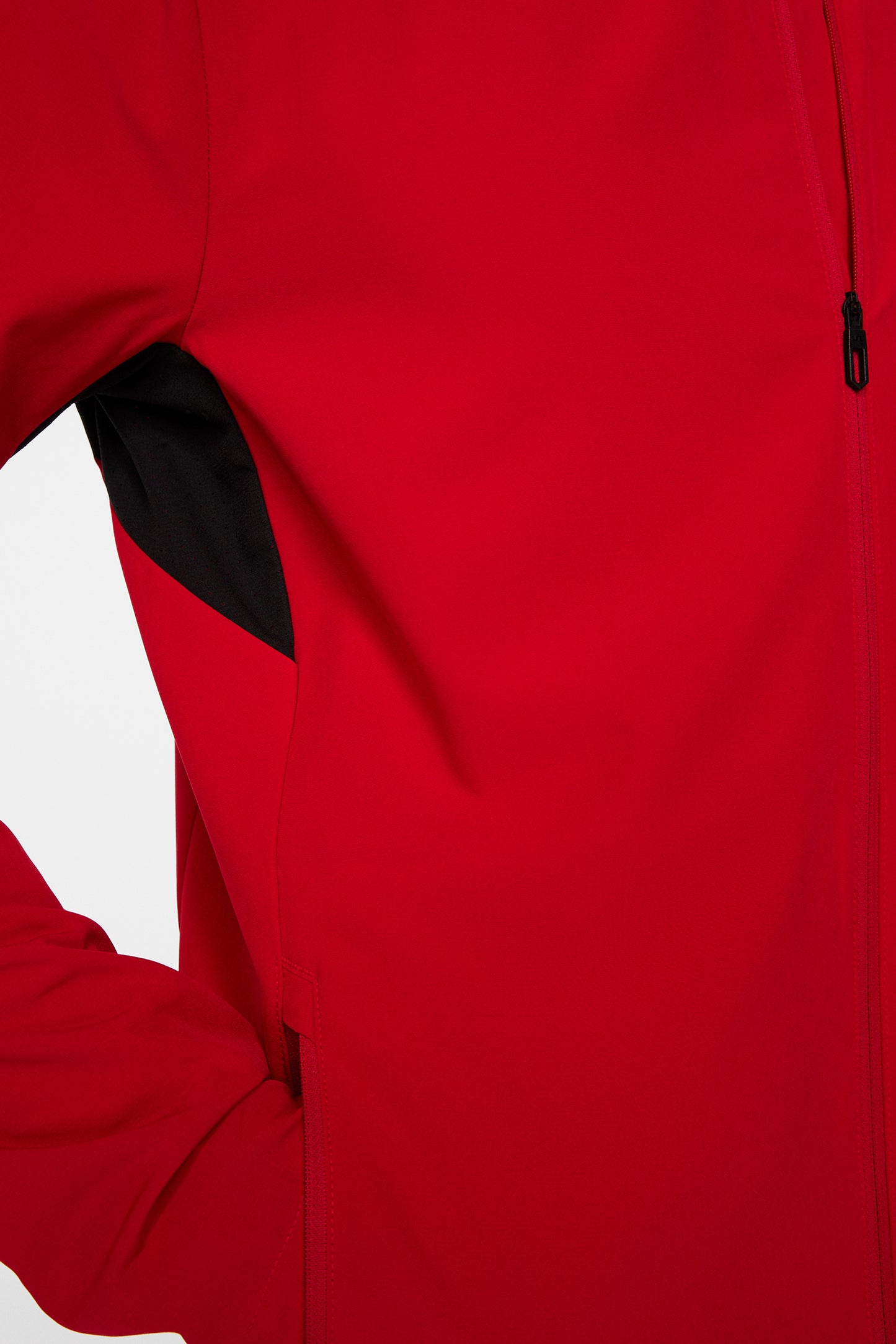 KV Hybrid Golf Jacket in Barbados Cherry by J.Lindeberg