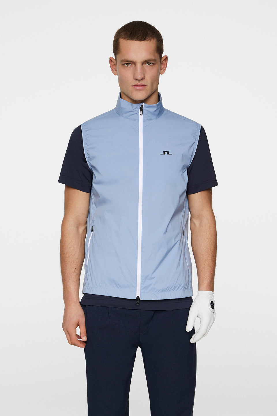 Ash Light Packable Vest / Rain Washed