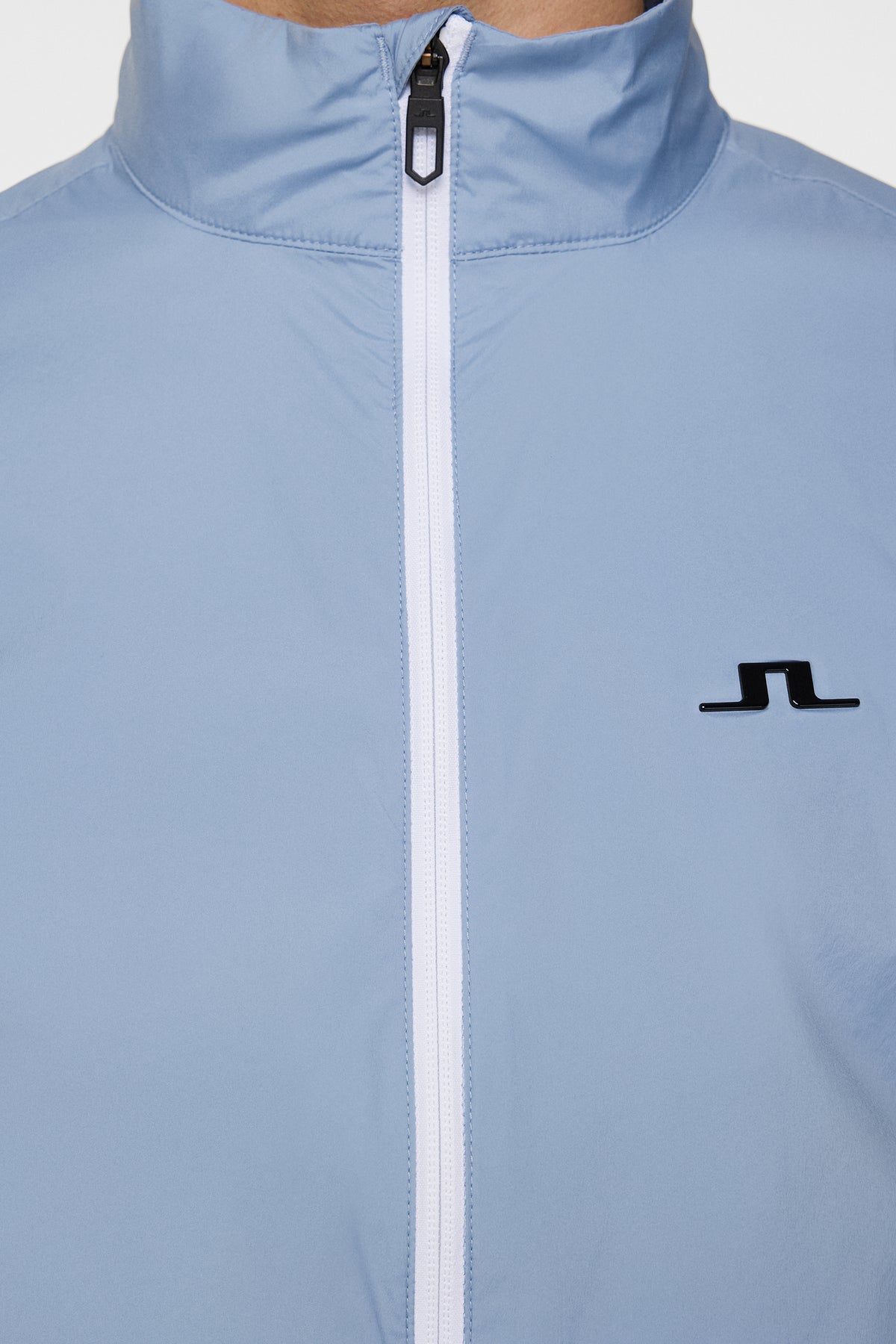 Ash Light Packable Vest in Rain Washed by J.Lindeberg