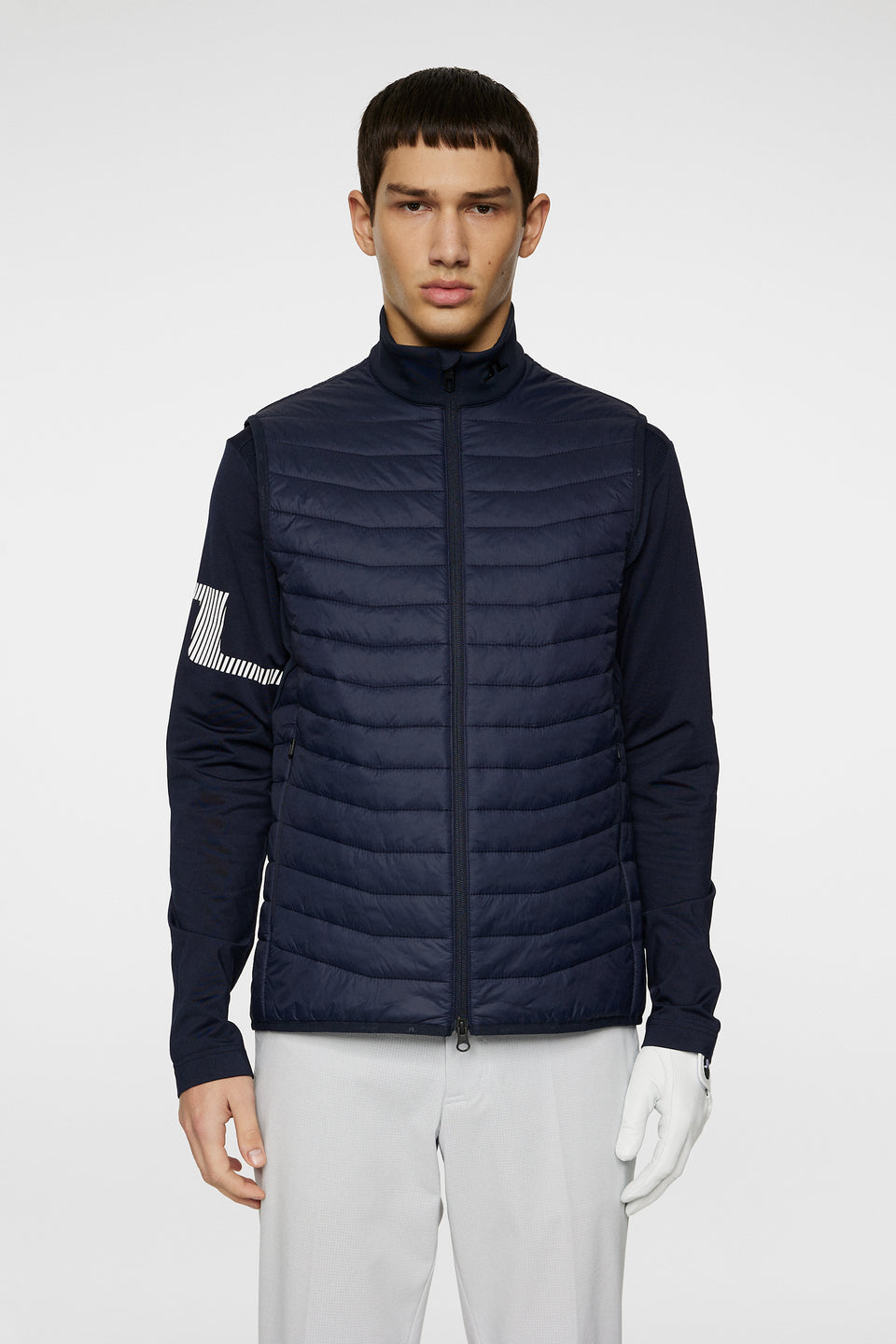 Holden Quilt Hybrid Vest / JL Navy