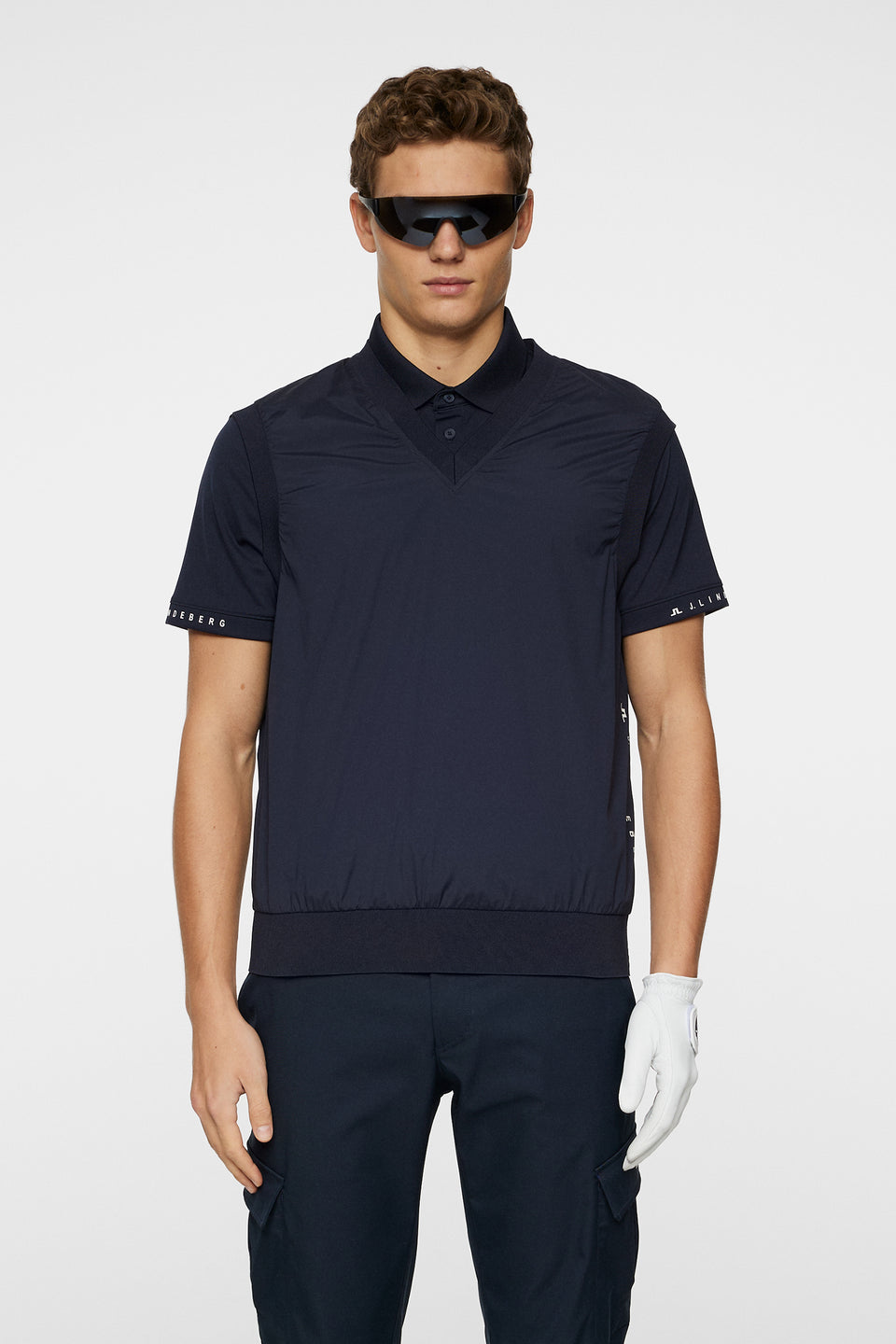 Hybrid Vest Windbreaker / JL Navy