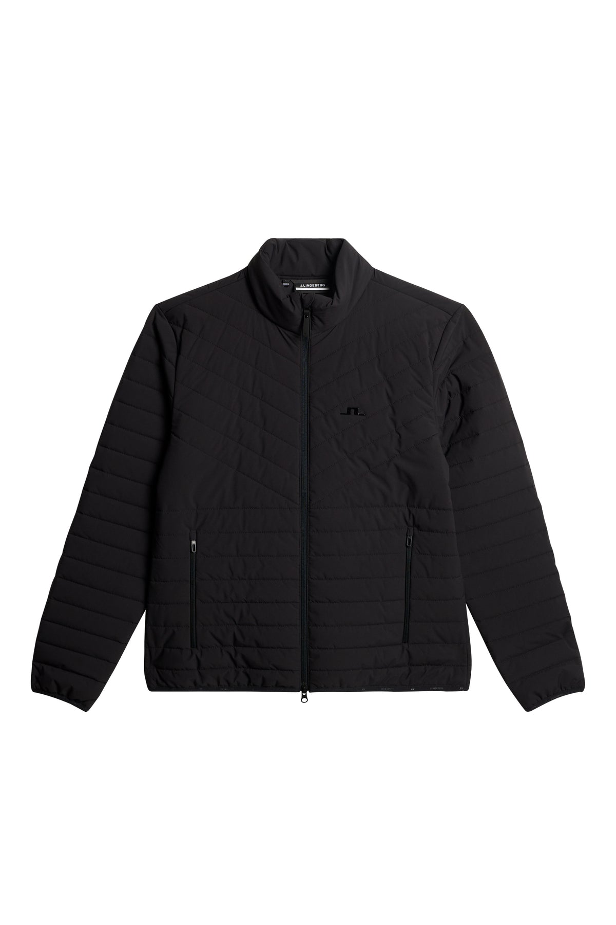 National Quilted jacket in Black by J.Lindeberg