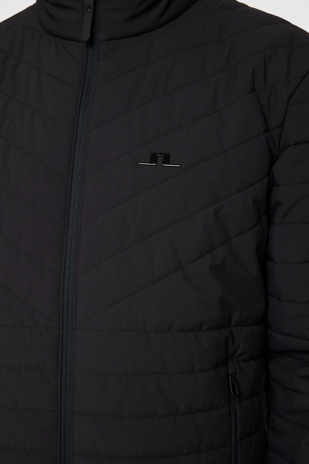 National Quilted jacket in Black by J.Lindeberg