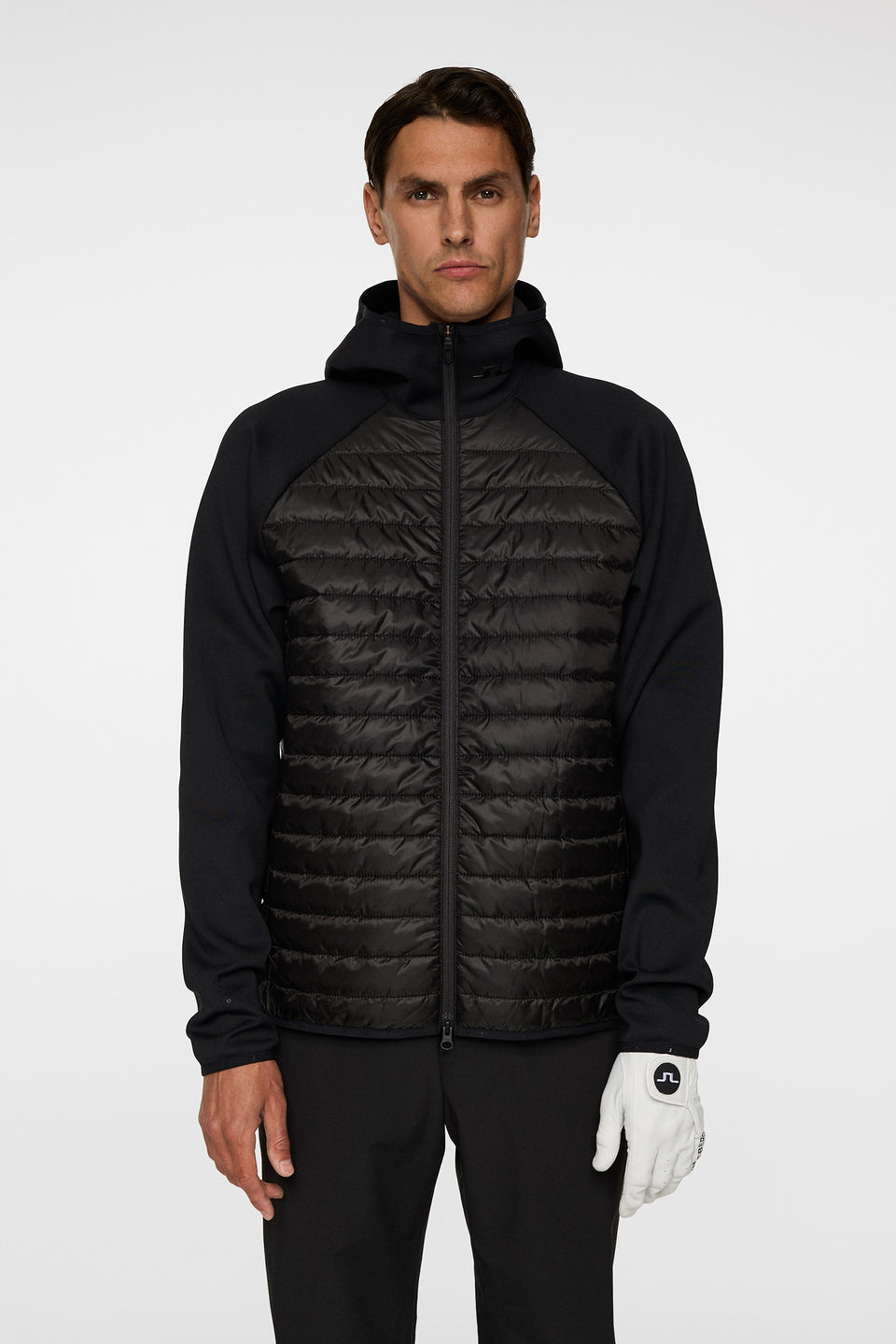 Hayden Quilt Hybrid Hood / Black