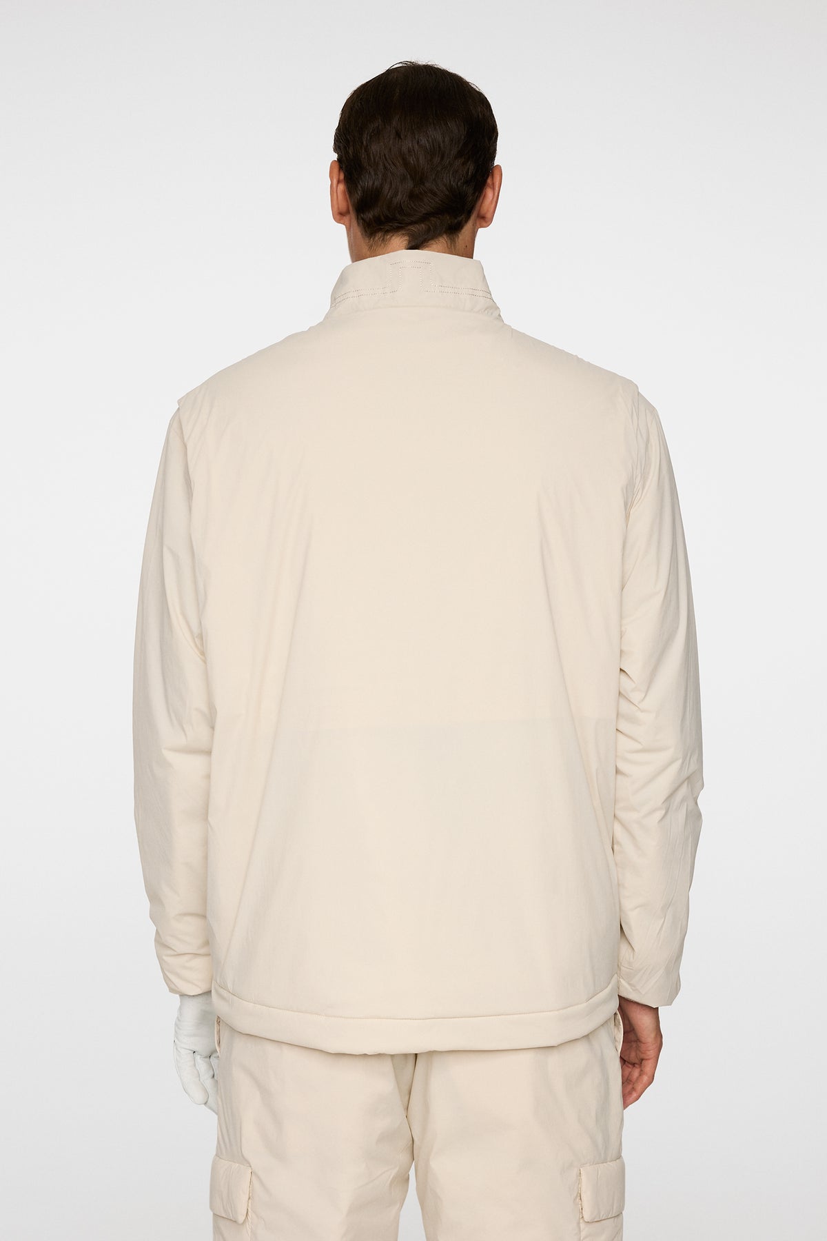 Aksel Padded Swing Jacket in Moonbeam by J.Lindeberg
