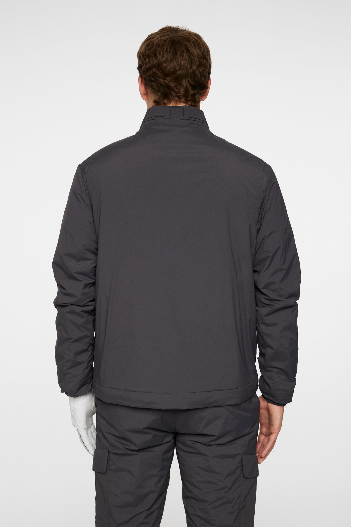 Aksel Padded Swing Jacket in Asphalt by J.Lindeberg