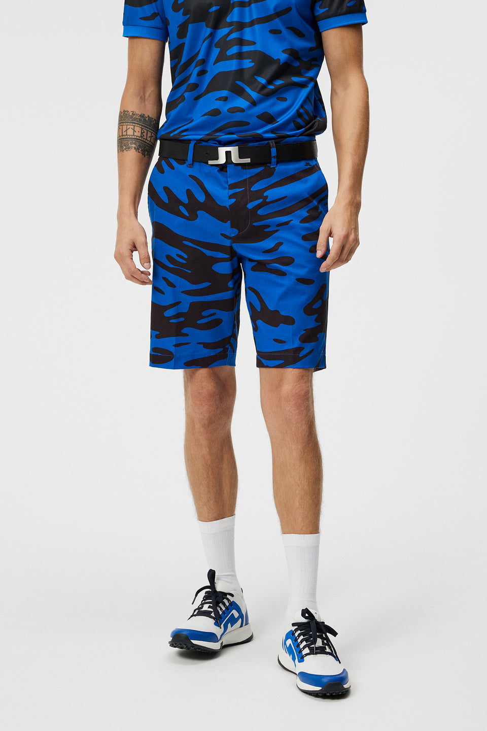Tim Print Shorts / Neptune Nautical Blue