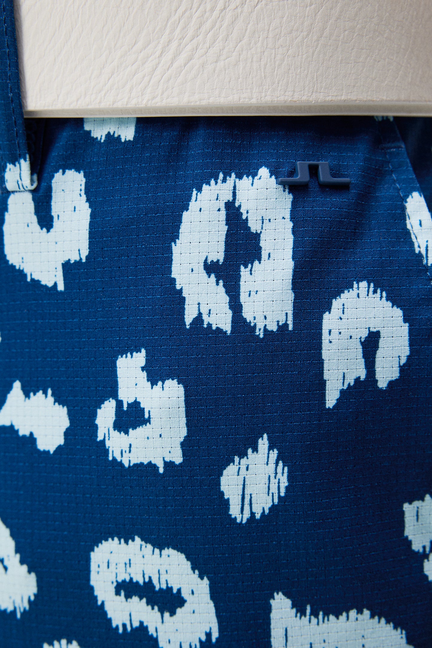 Tim Print Pant in Savanna Estate Blue by J.Lindeberg