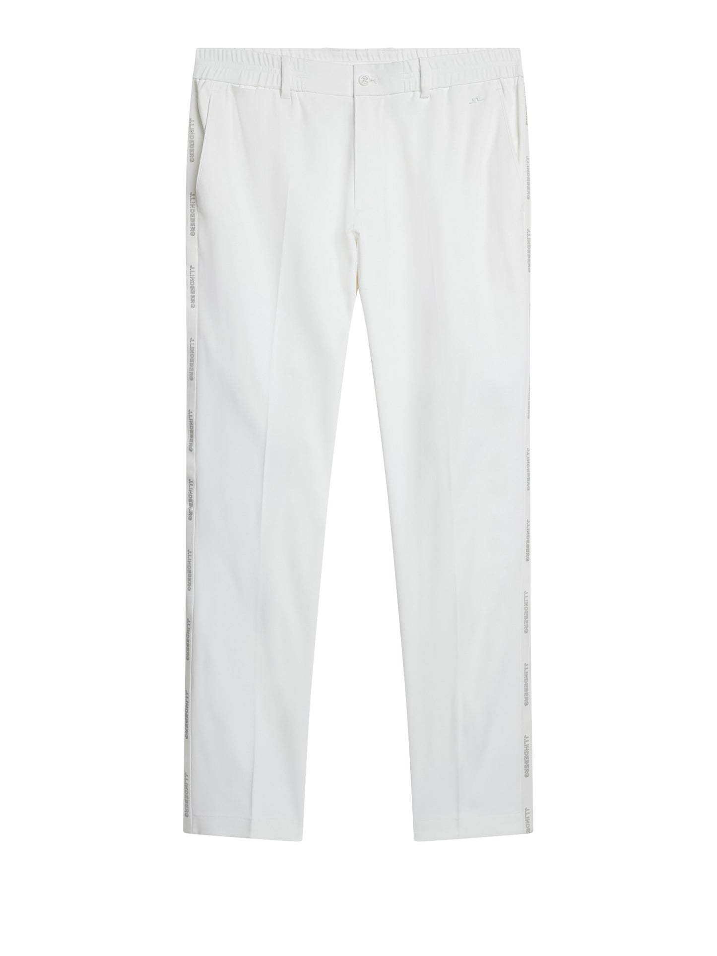Stuart Stripe Pant in White by J.Lindeberg