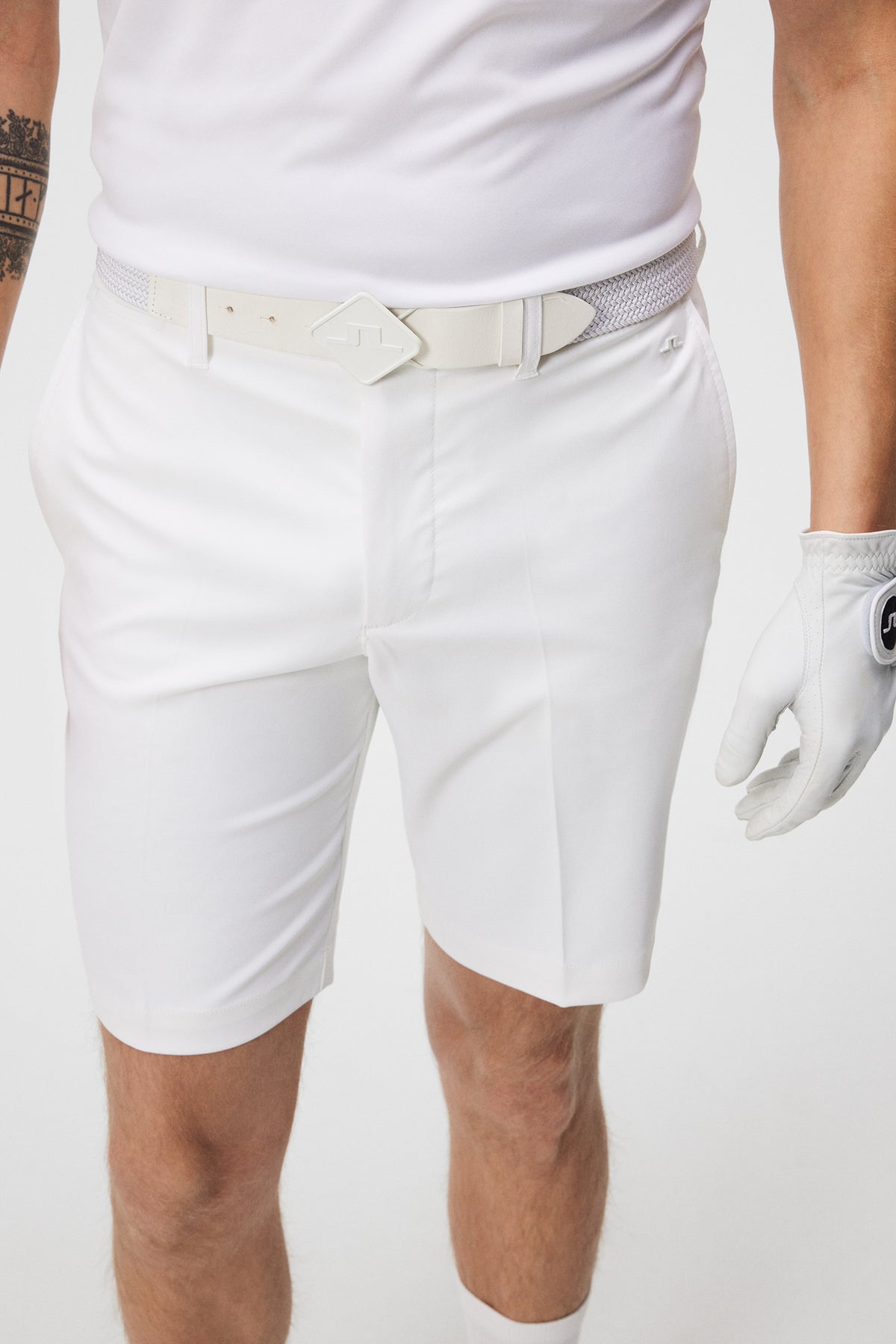Eloy Shorts in White by J.Lindeberg