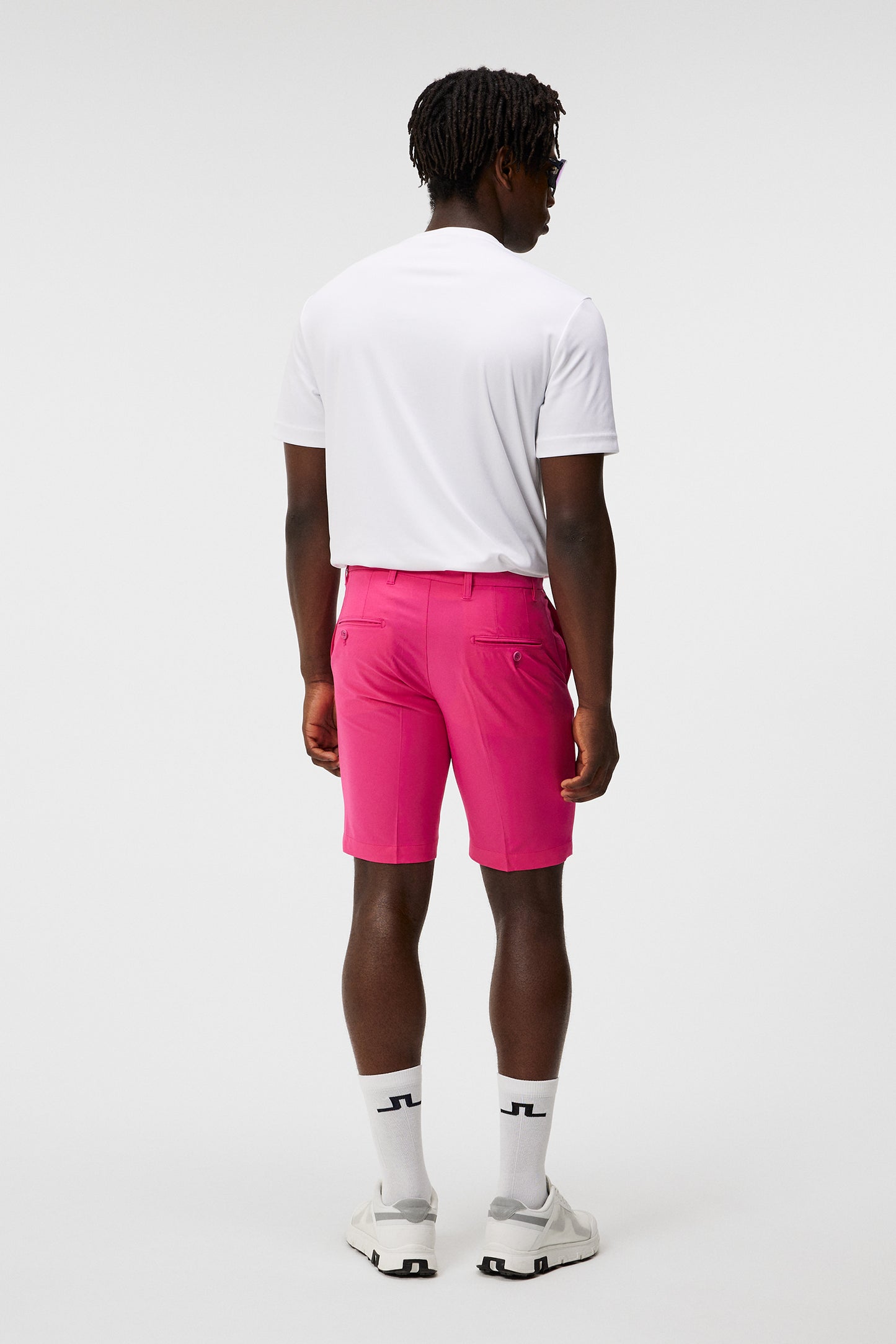 Eloy Shorts in Fuchsia Purple by J.Lindeberg