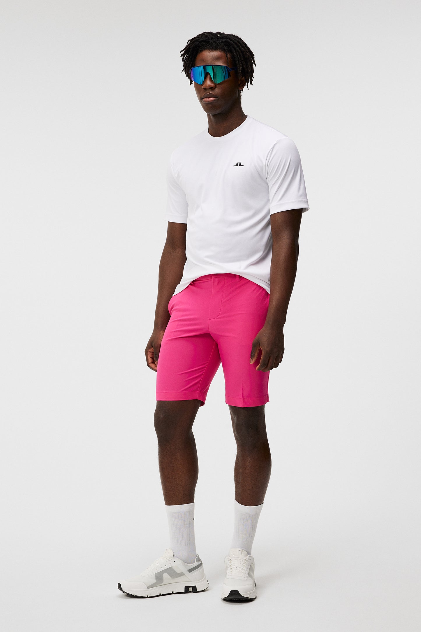 Eloy Shorts in Fuchsia Purple by J.Lindeberg