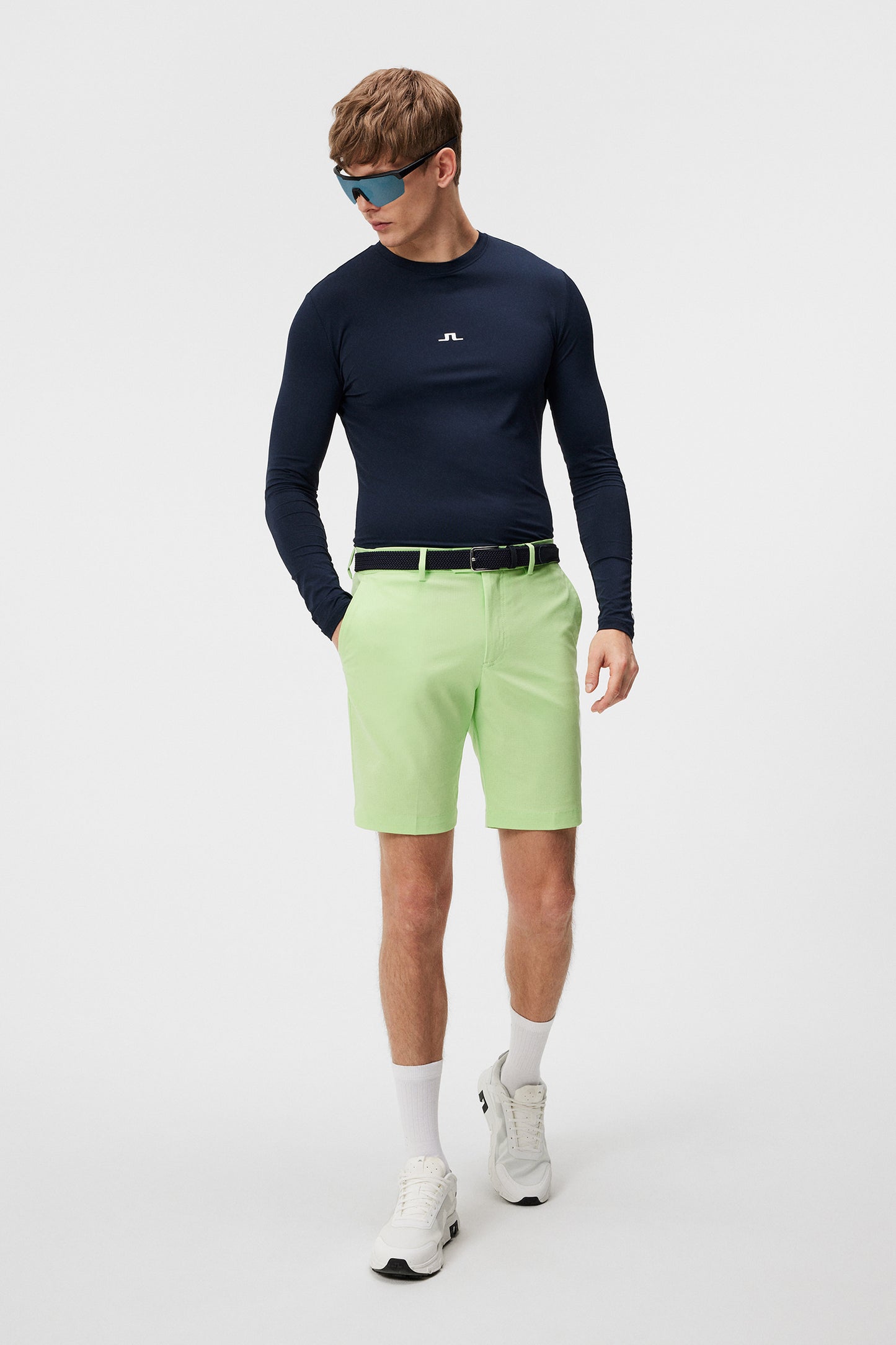 Vent Tight Shorts in Paradise Green by J.Lindeberg