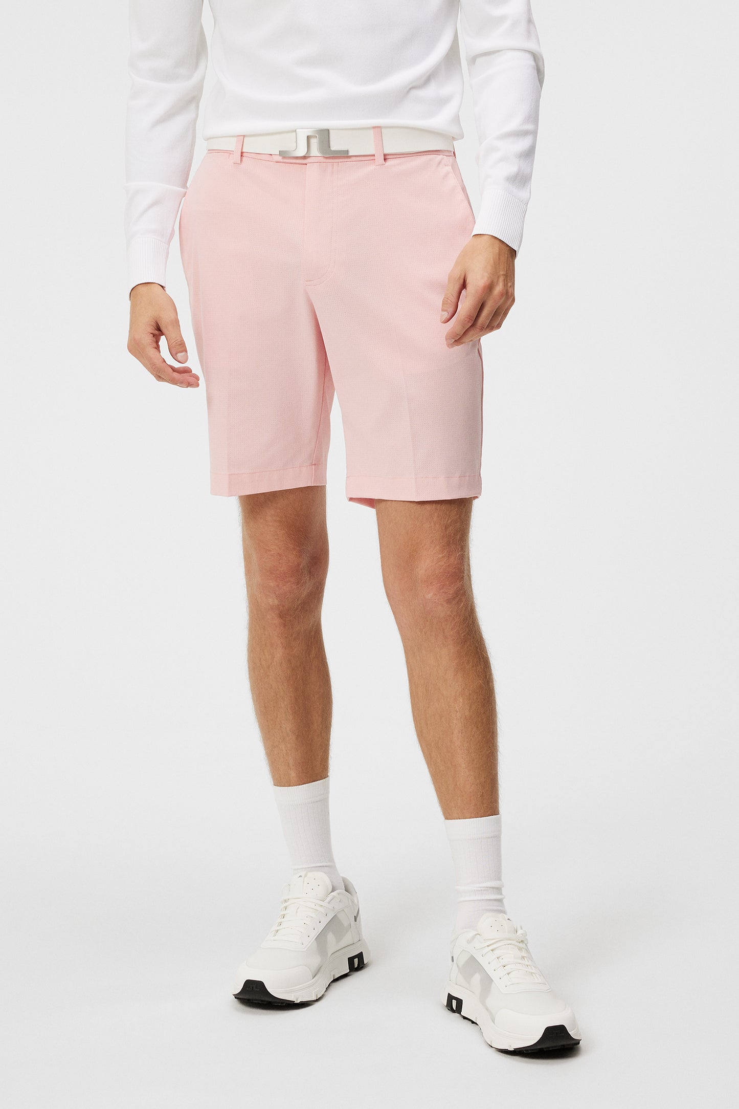Vent Tight Shorts in Powder Pink by J.Lindeberg