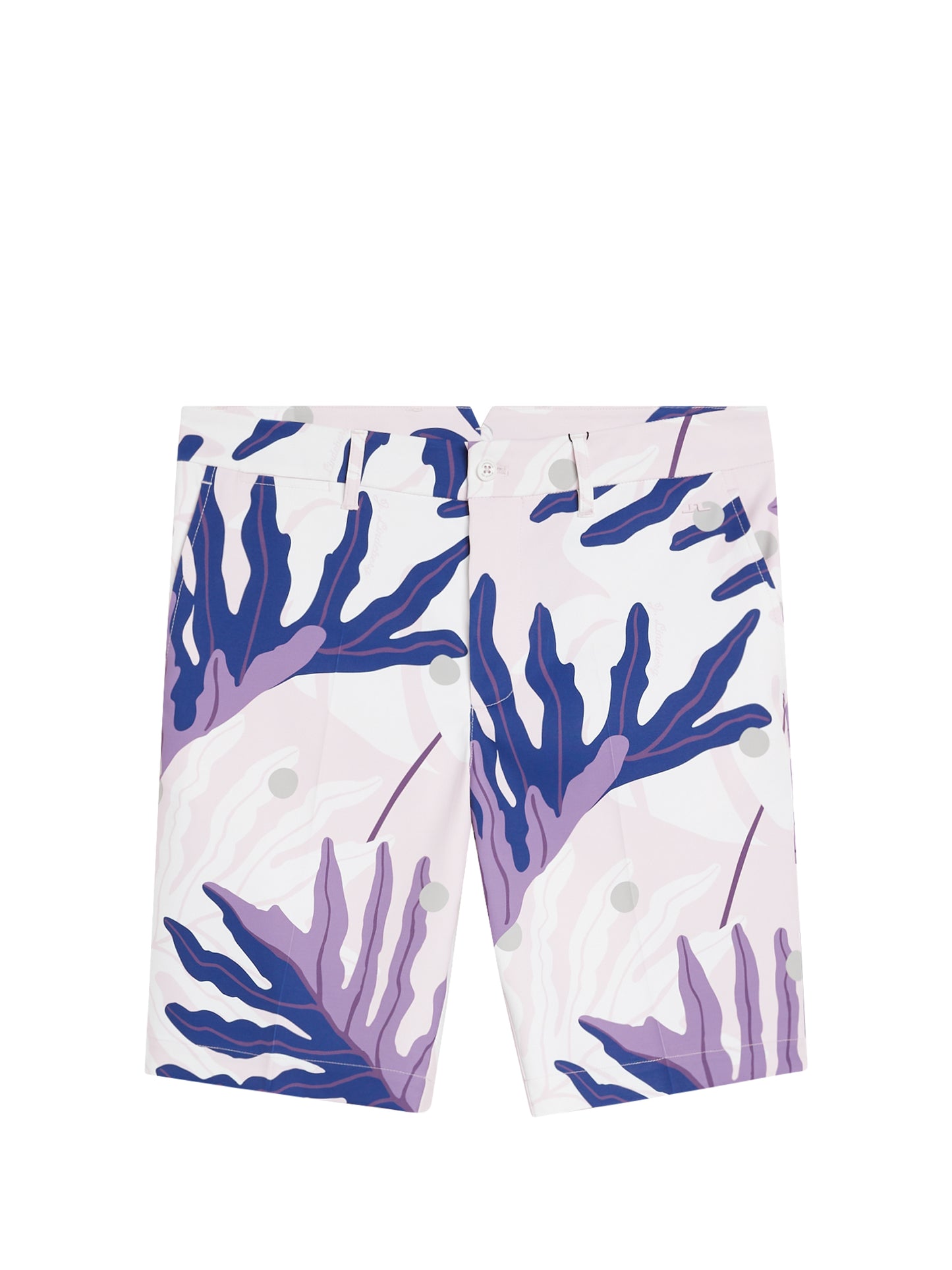 Eloy Print Shorts in Paradise Monstera Pink by J.Lindeberg