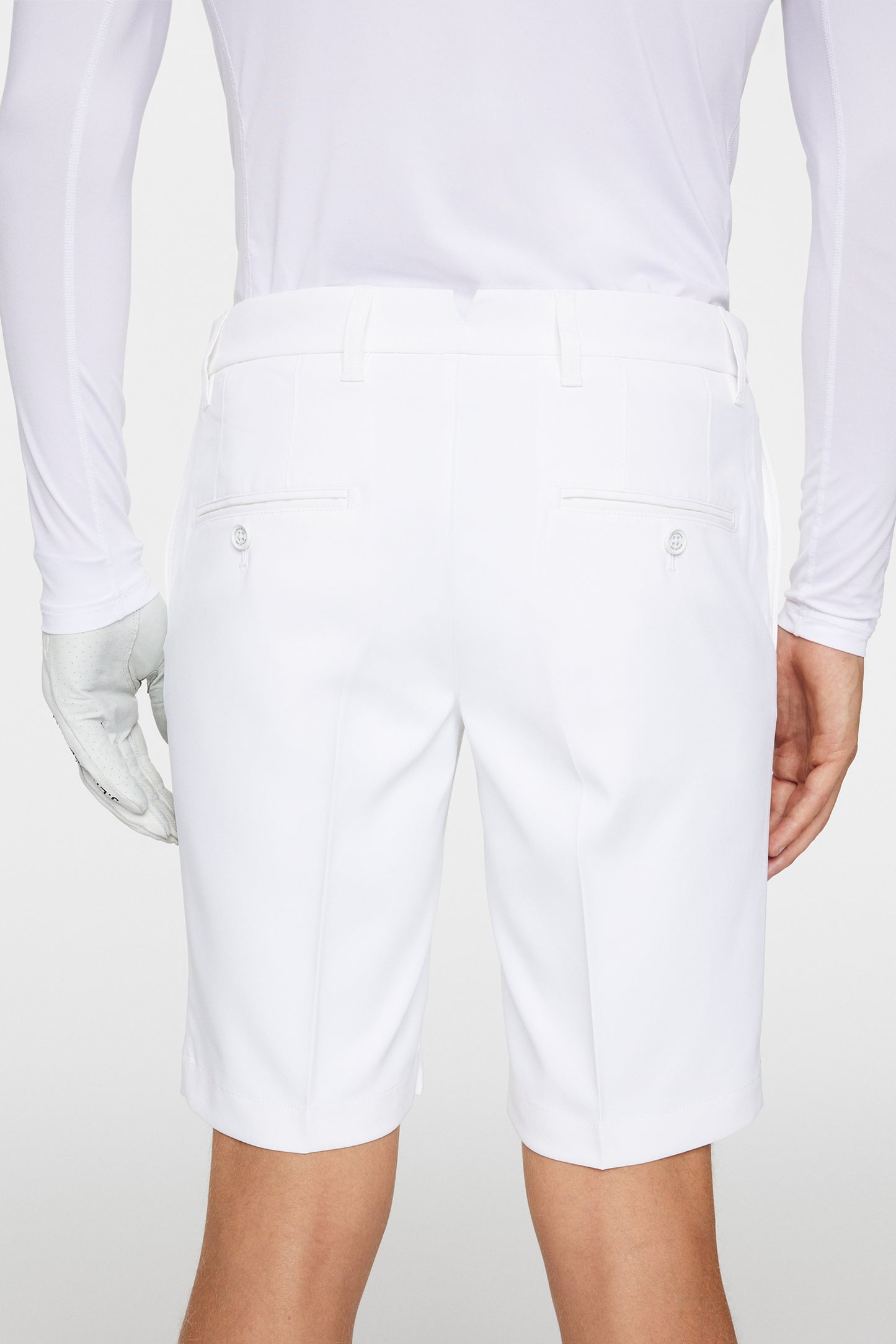 Eloy Shorts in White by J.Lindeberg