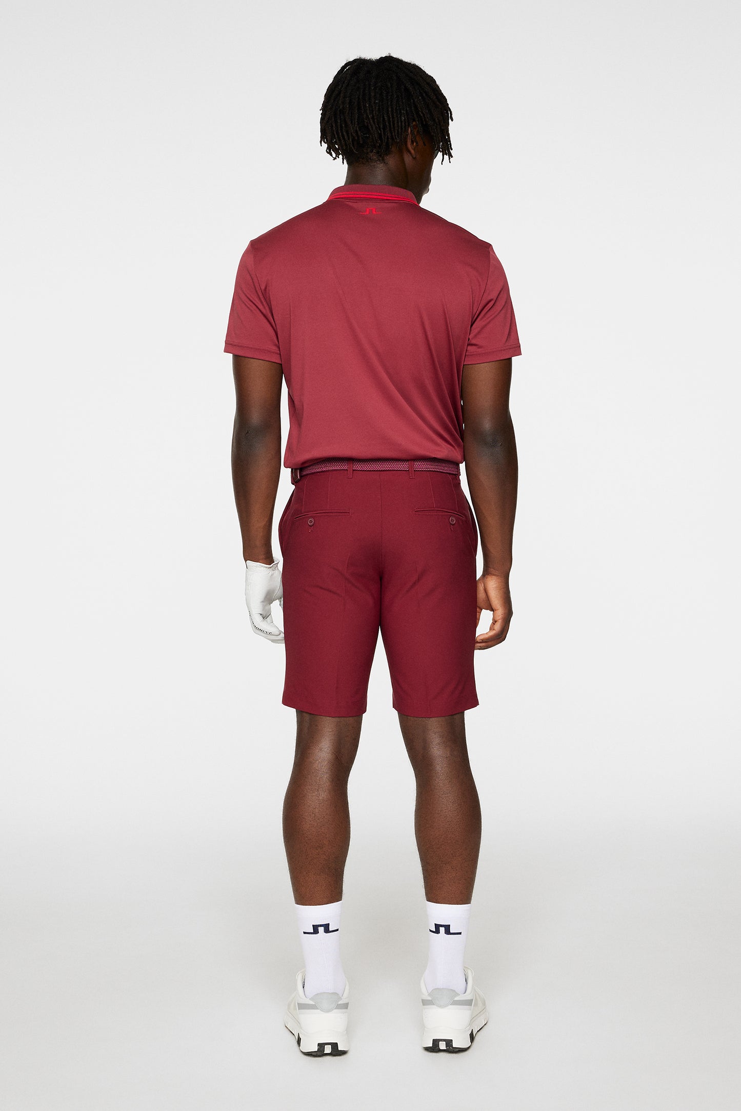 Eloy Shorts in Cabernet by J.Lindeberg