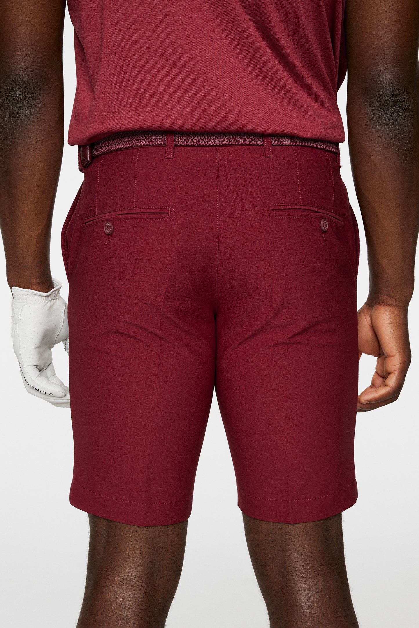 Eloy Shorts in Cabernet by J.Lindeberg