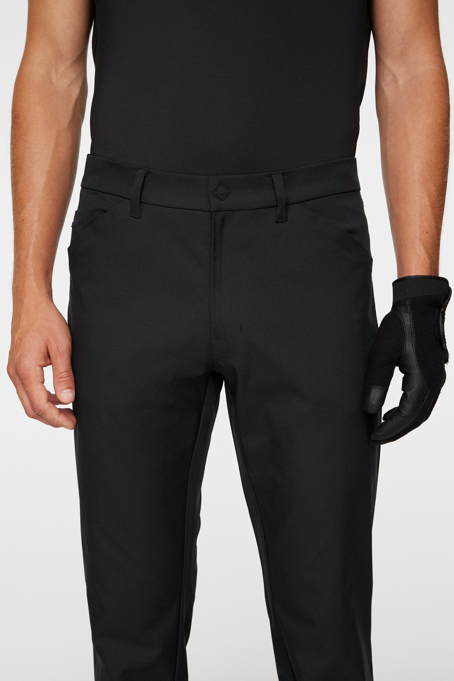 Chin 5 Pocket Pant in Black by J.Lindeberg