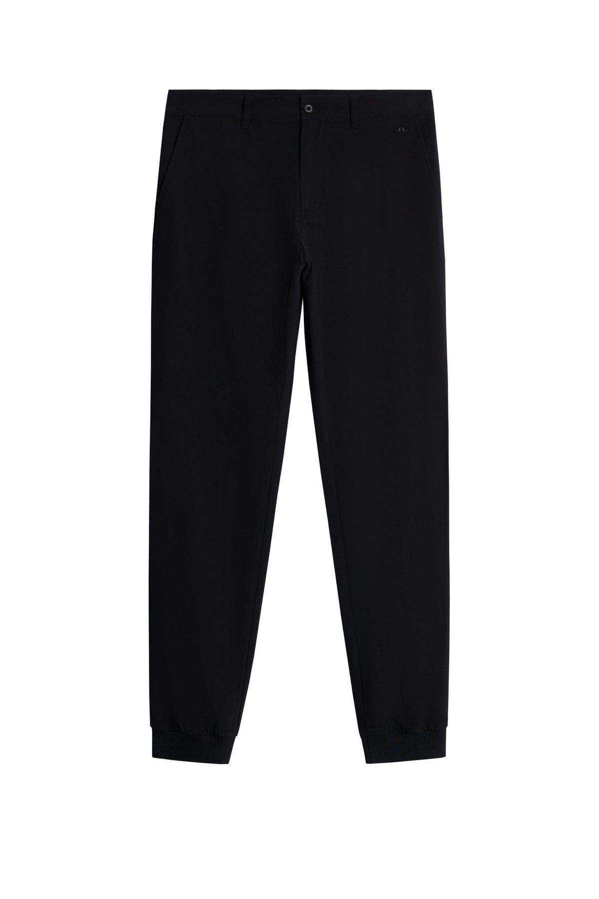 Cuff Jogger Pant in Black by J.Lindeberg