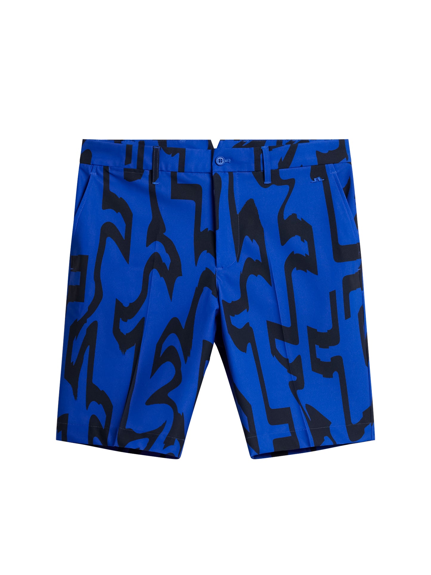 Eloy Print Shorts in Glitch Bridge Blue by J.Lindeberg