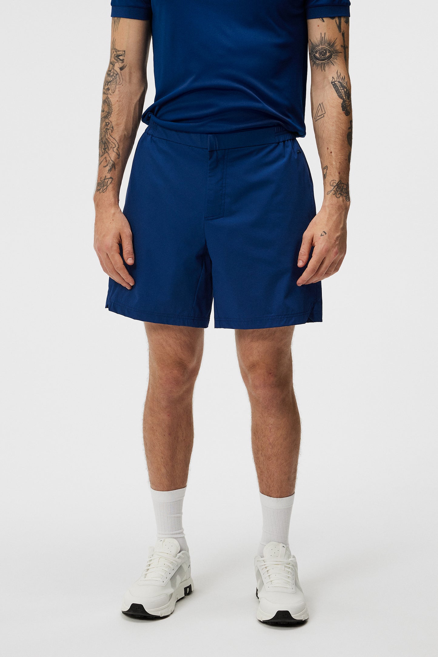 Hybrid Shorts in Estate Blue by J.Lindeberg