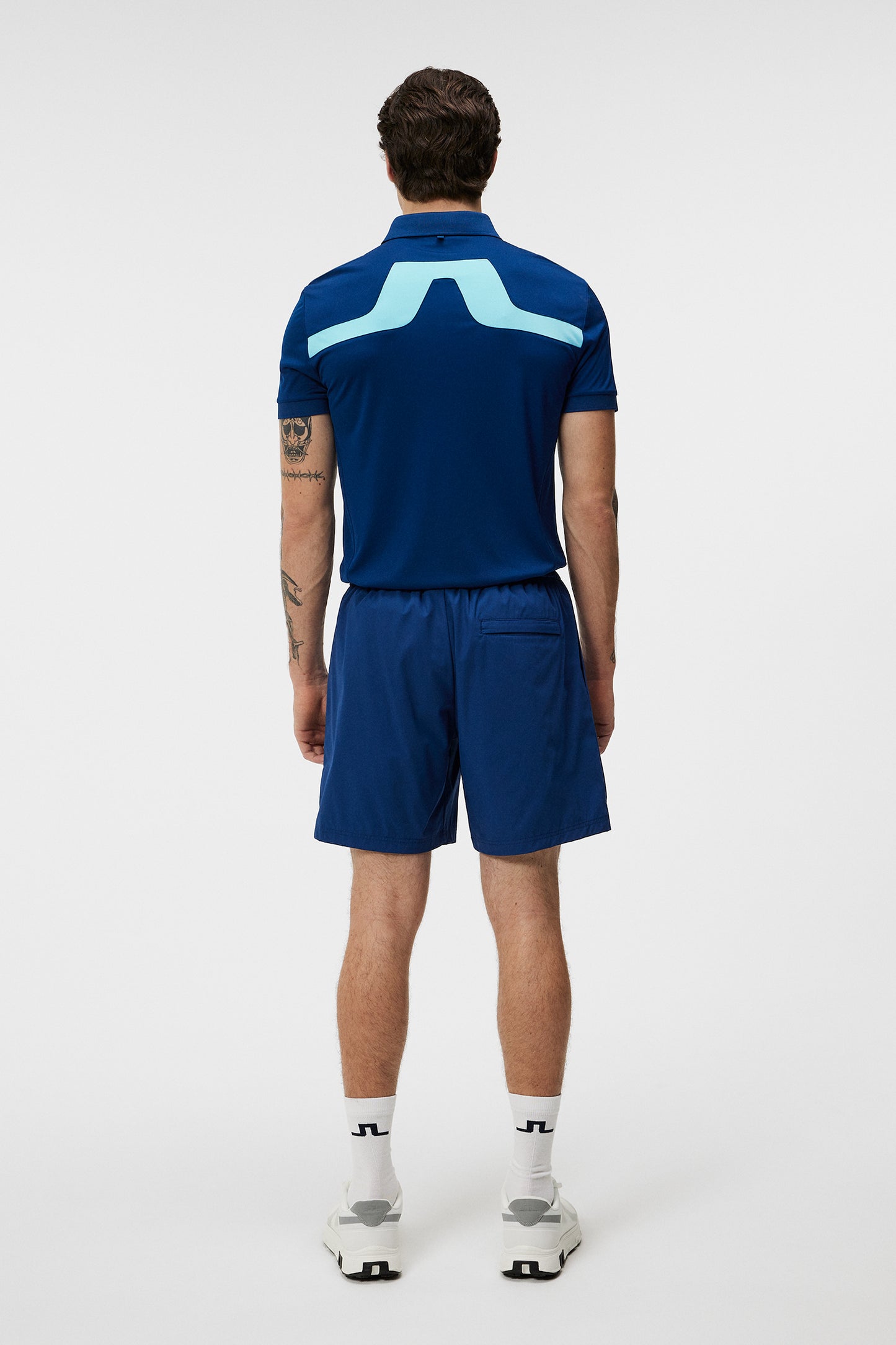 Hybrid Shorts in Estate Blue by J.Lindeberg