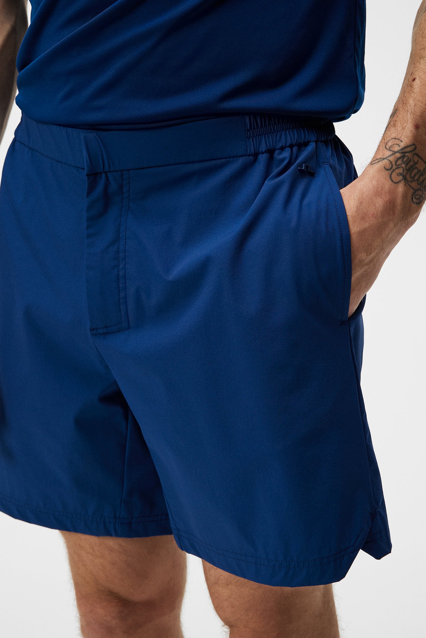 Hybrid Shorts in Estate Blue by J.Lindeberg