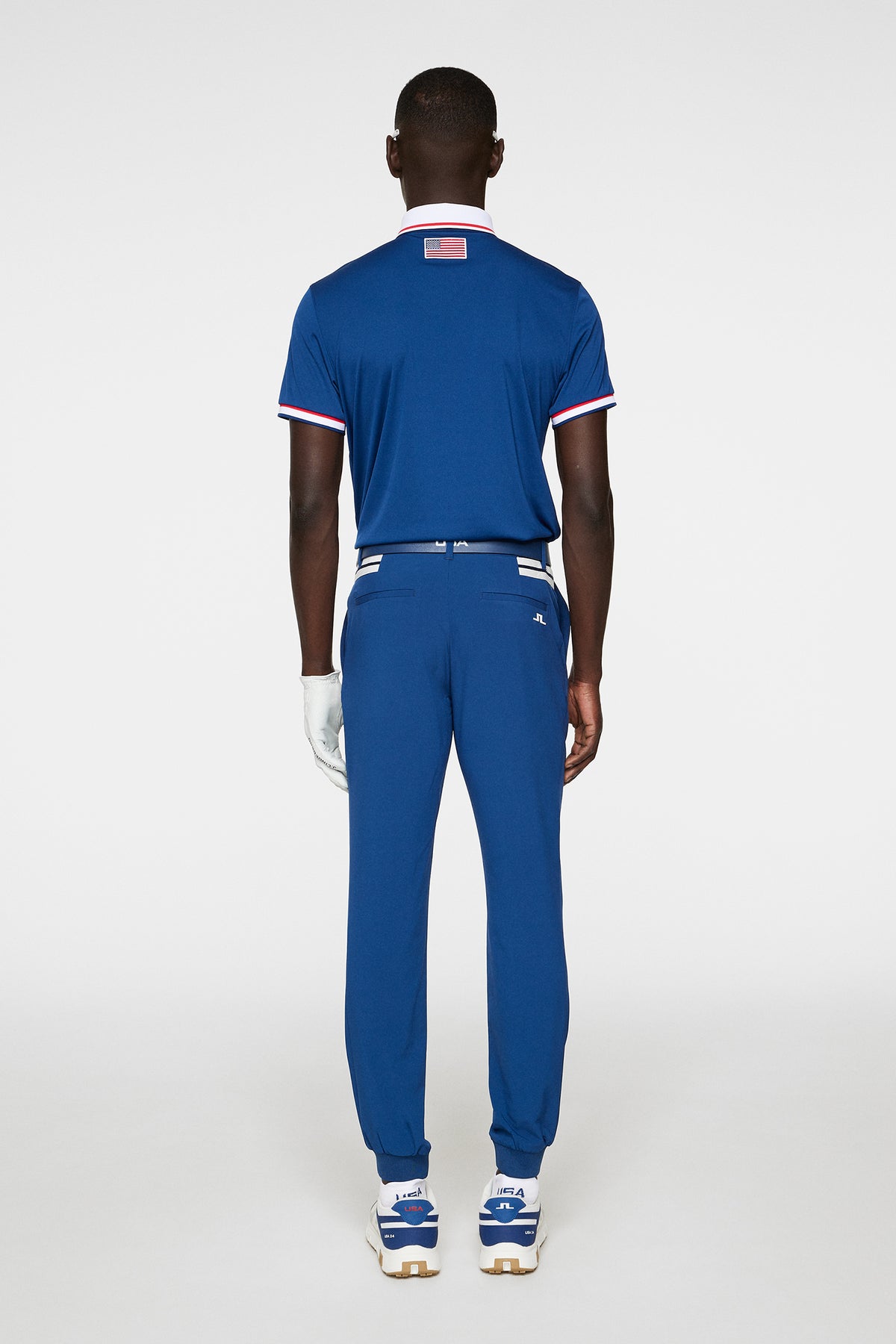 Marcel Cuff Jogger Pants in Estate Blue by J.Lindeberg