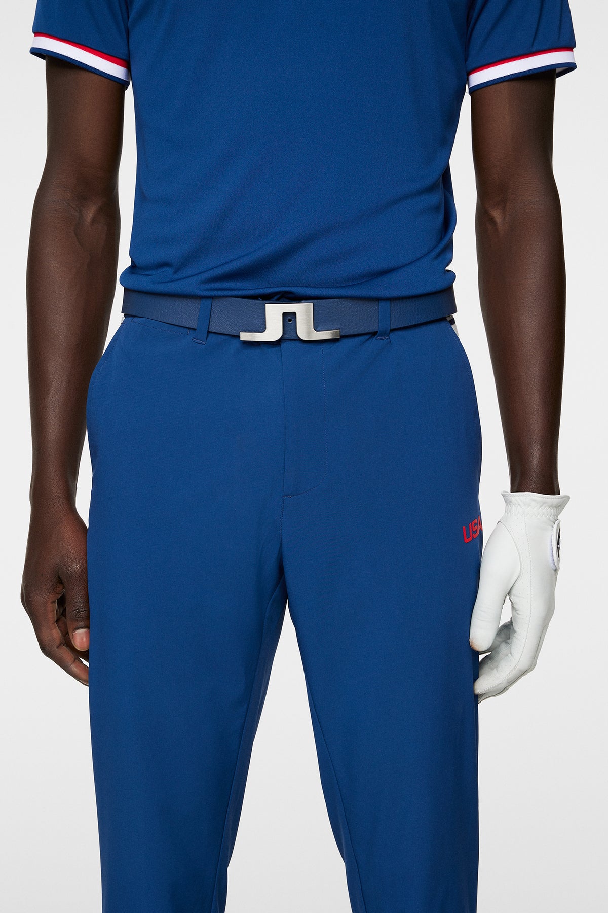 Marcel Cuff Jogger Pants in Estate Blue by J.Lindeberg