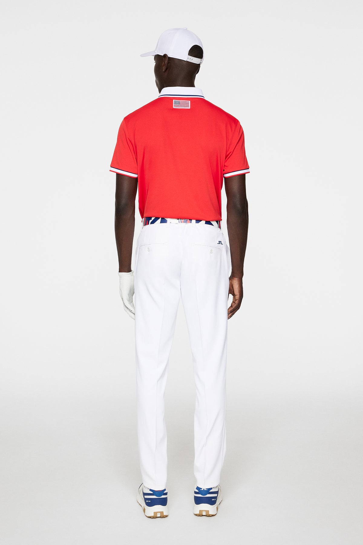 Ellott Pant in White by J.Lindeberg