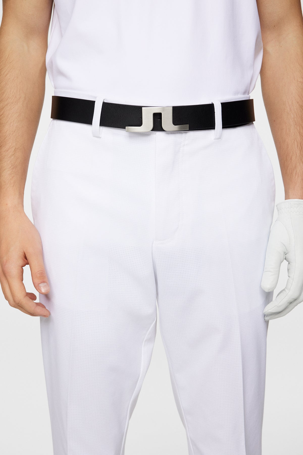 Vent Pant in White by J.Lindeberg