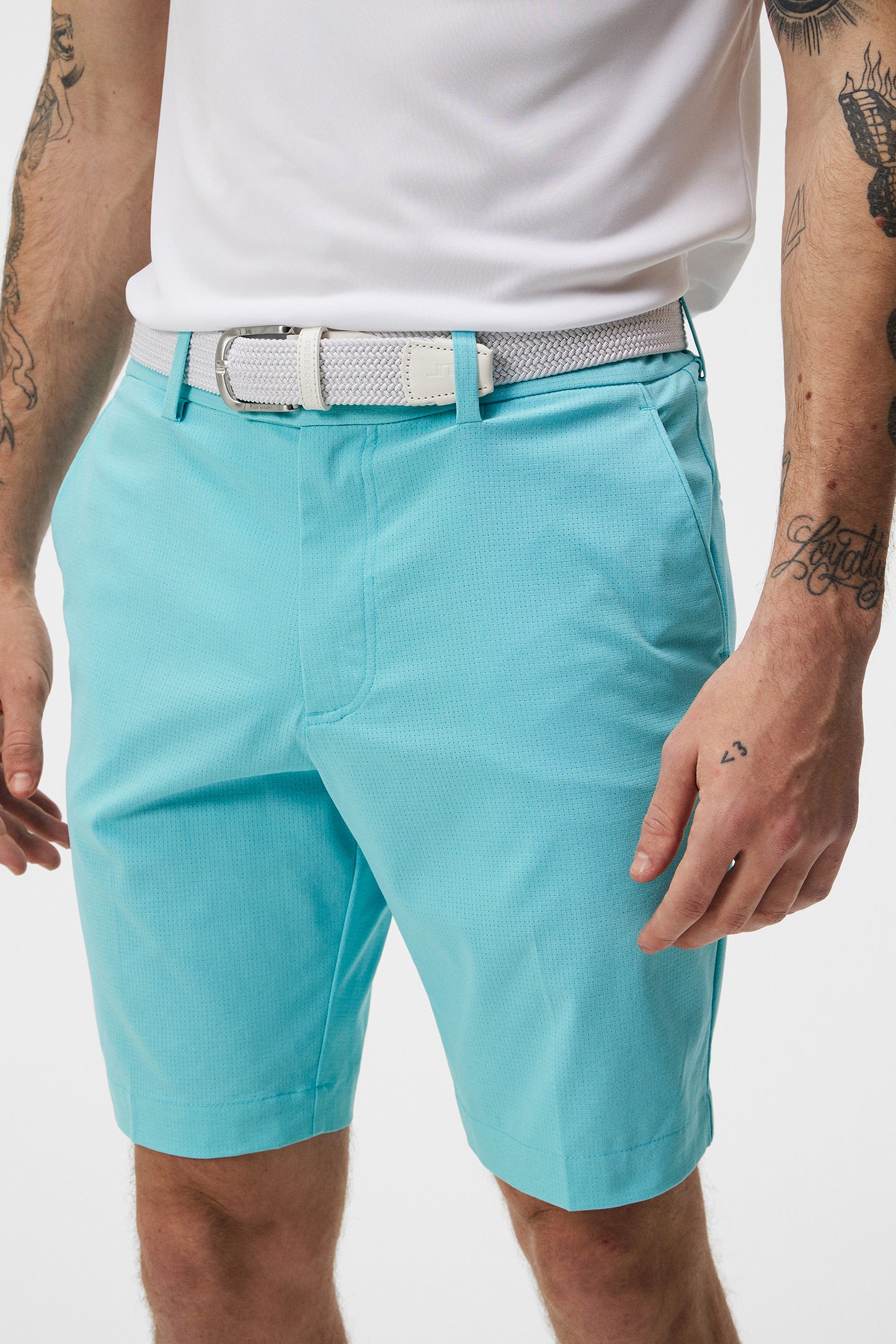 Vent Tight Shorts in Blue Curacao by J.Lindeberg