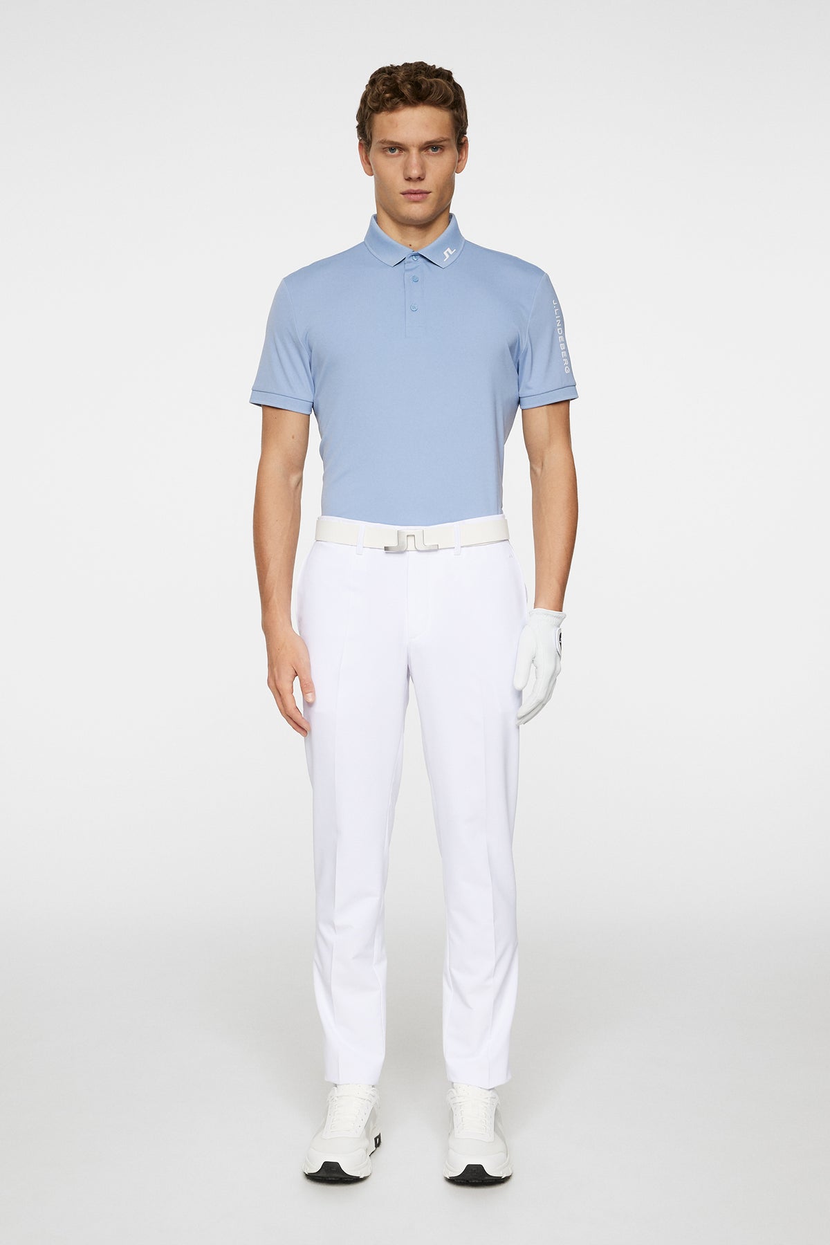 Elof Pant in White by J.Lindeberg
