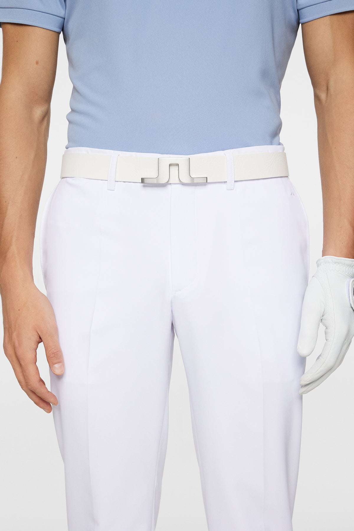 Elof Pant in White by J.Lindeberg