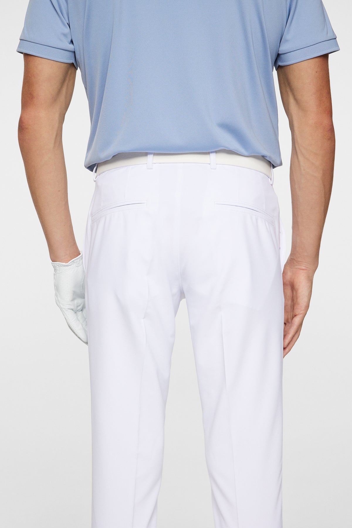 Elof Pant in White by J.Lindeberg