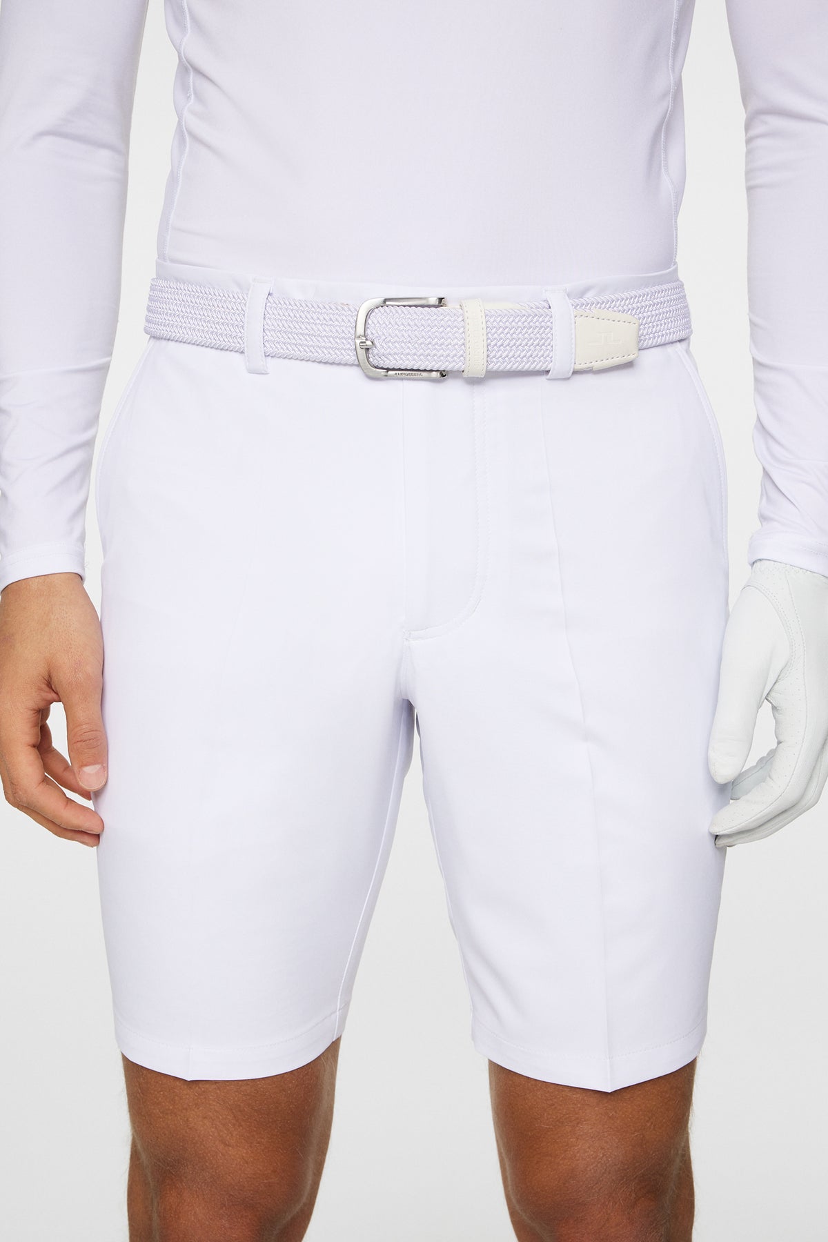Mitch Shorts in White by J.Lindeberg