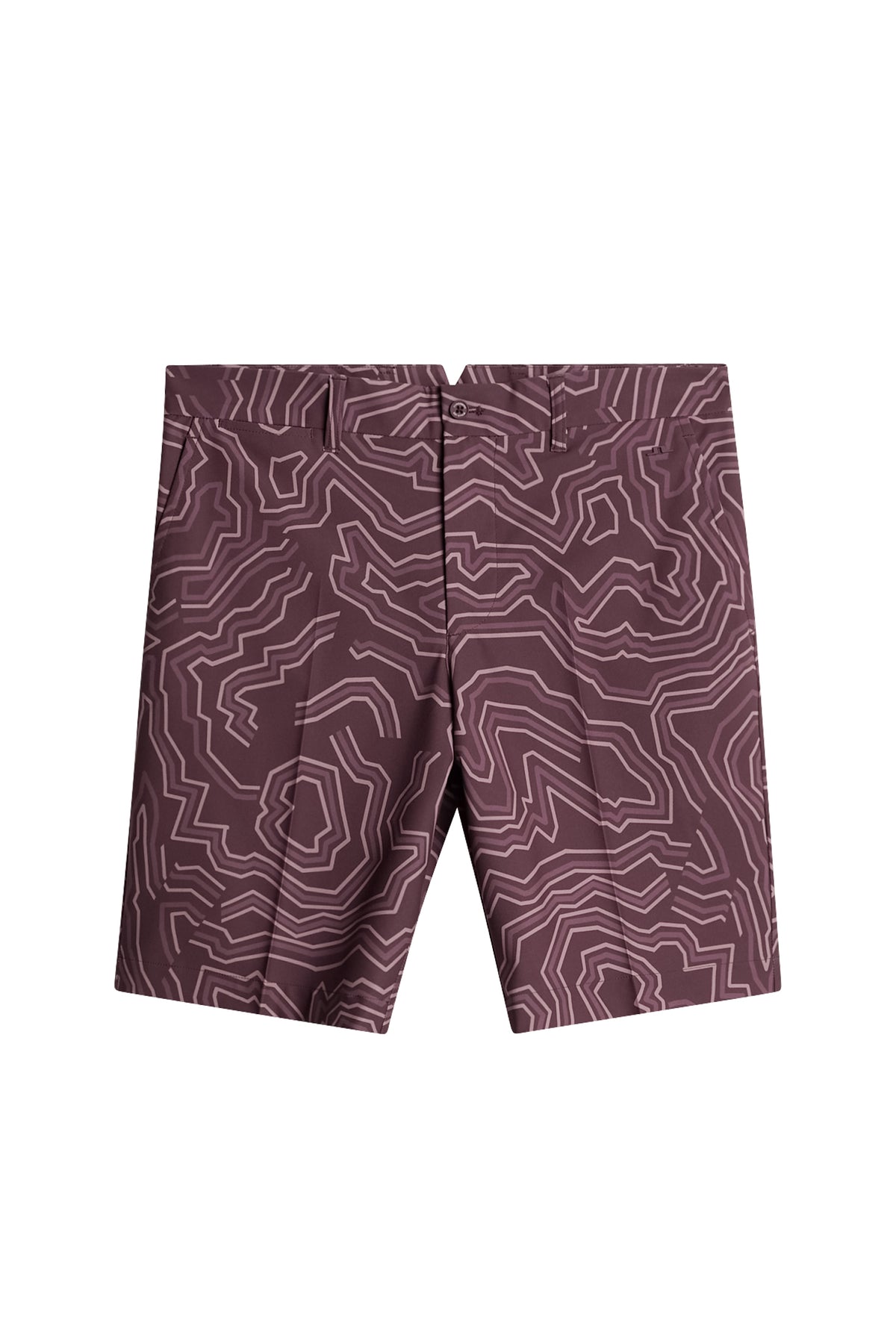 Eloy Print Shorts in Topo Huckleberry L by J.Lindeberg