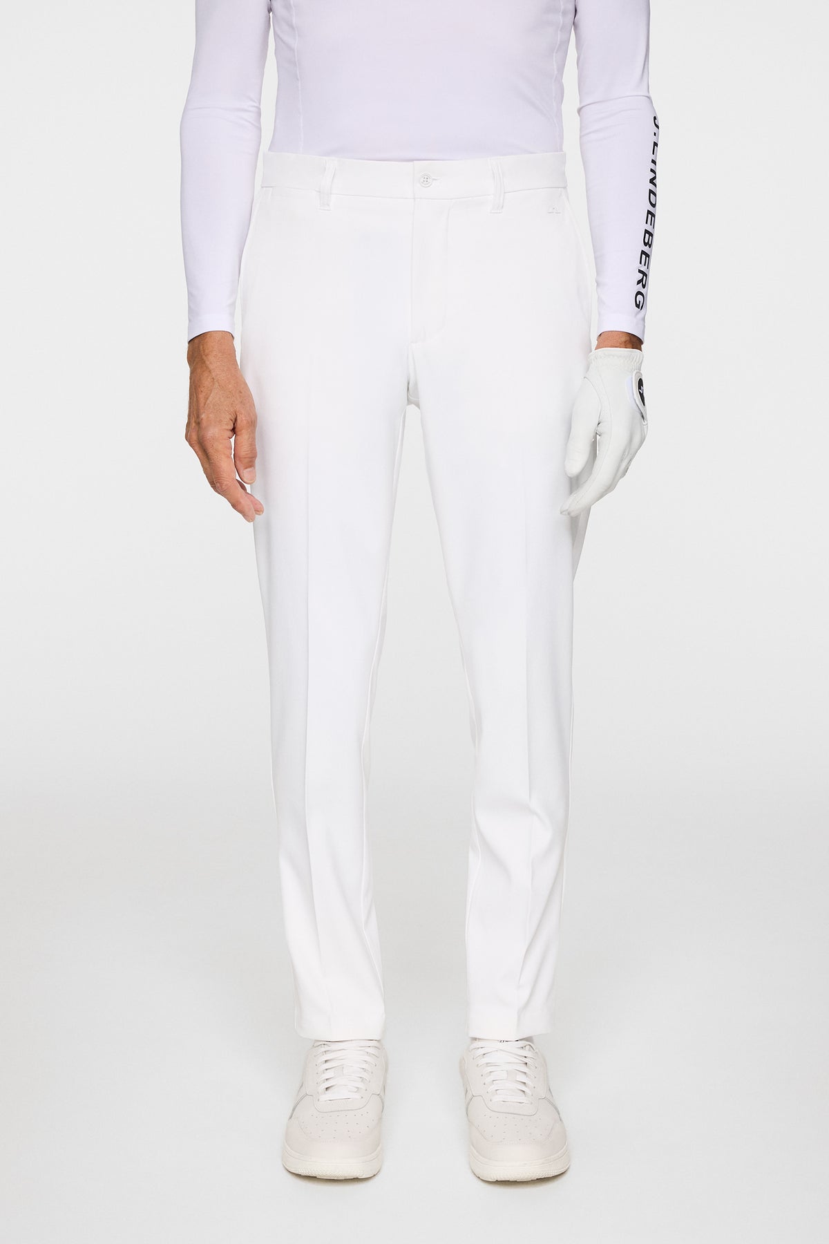 Ellott Pant in White by J.Lindeberg