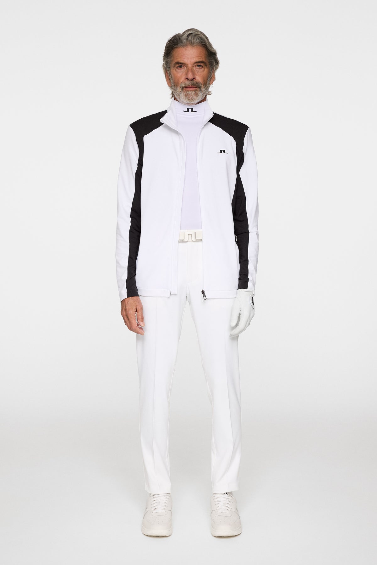 Ellott Pant in White by J.Lindeberg